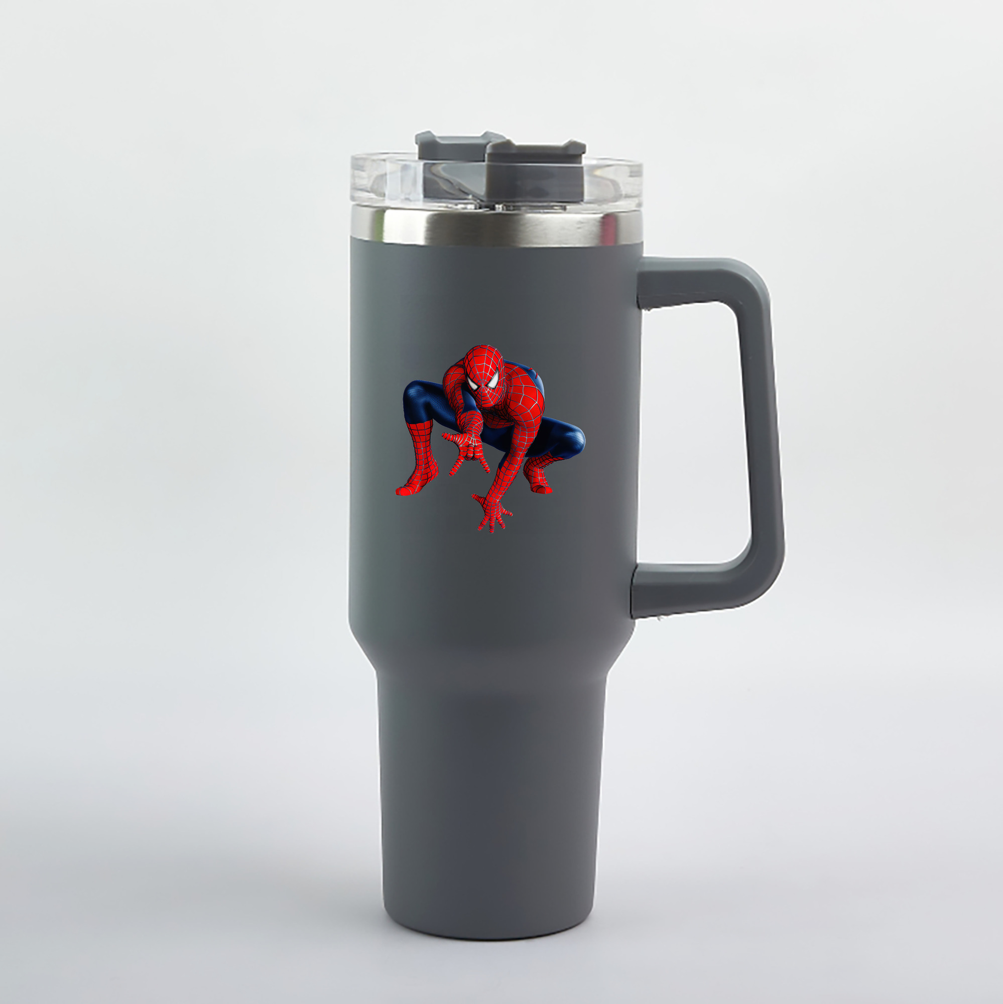 （画像用） Spider Man スパイダーマン 1200mL車用タンブラー（カラープリント）