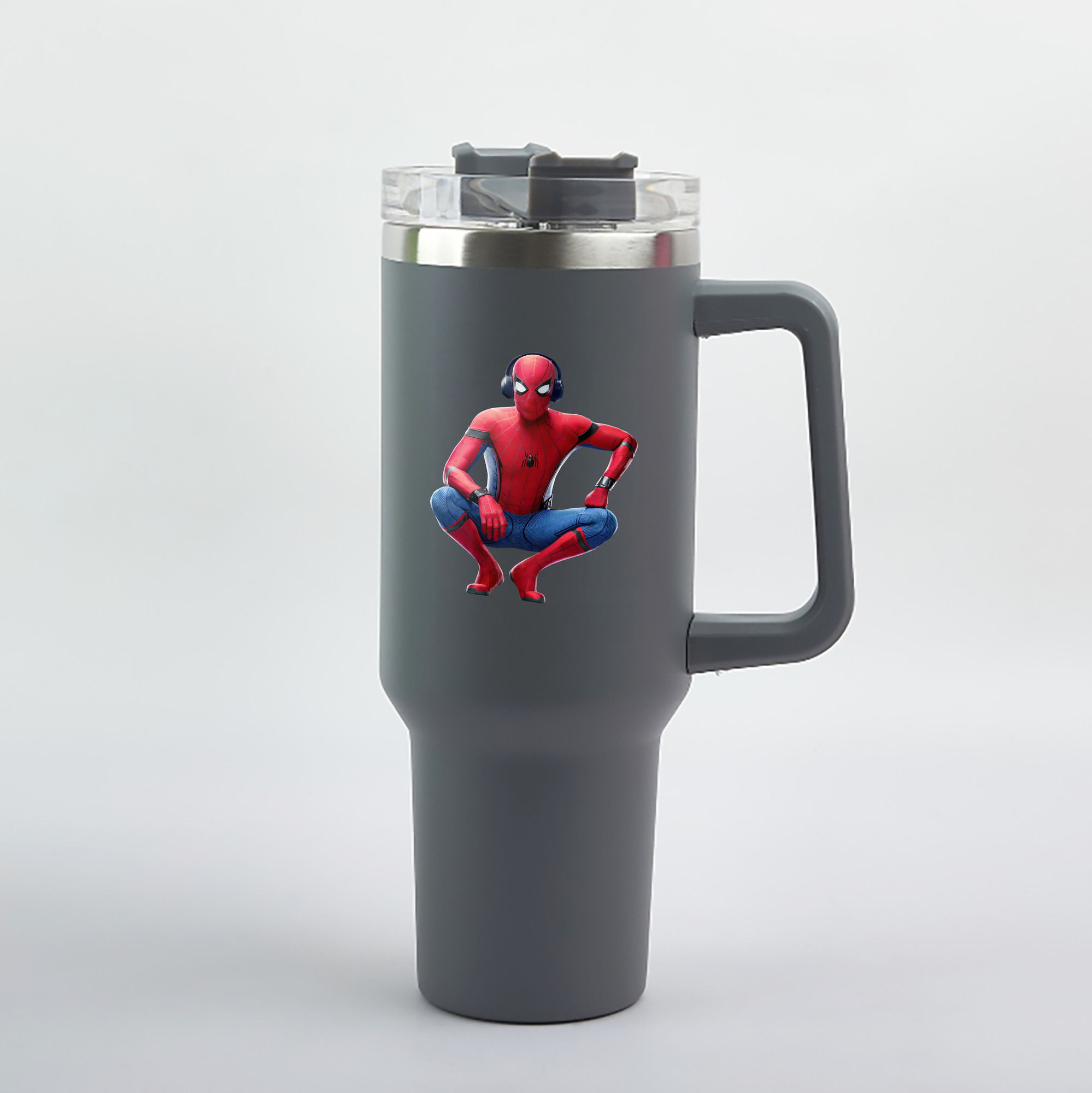 （画像用） Spider Man スパイダーマン 1200mL車用タンブラー（カラープリント）
