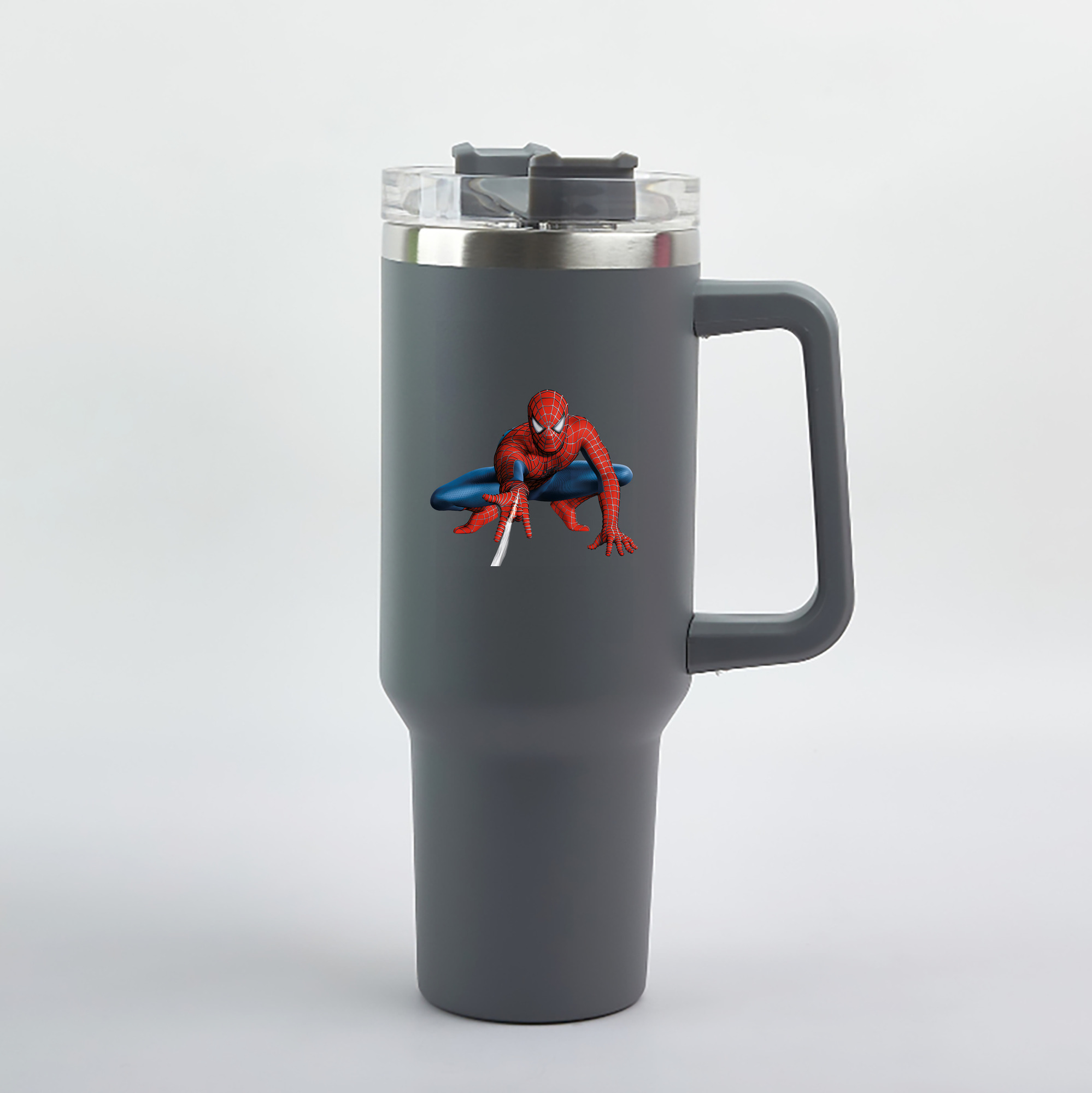 （画像用） Spider Man スパイダーマン 1200mL車用タンブラー（カラープリント）