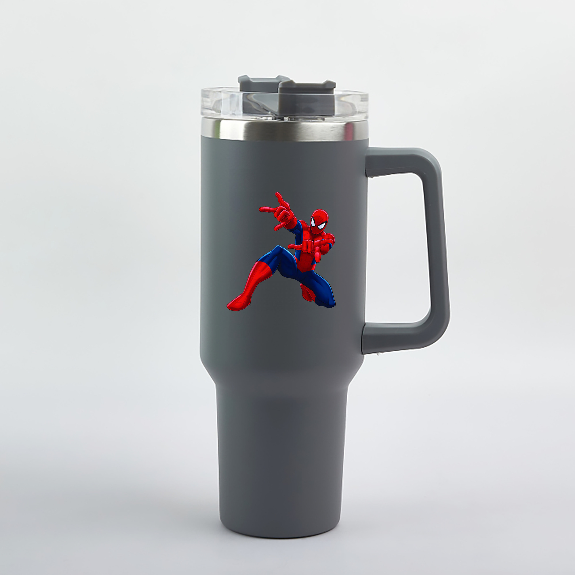 （画像用） Spider Man スパイダーマン 1200mL車用タンブラー（カラープリント）