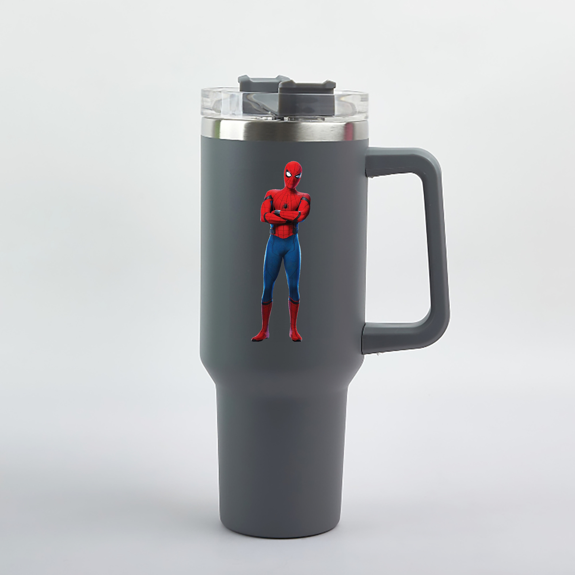 （画像用） Spider Man スパイダーマン 1200mL車用タンブラー（カラープリント）