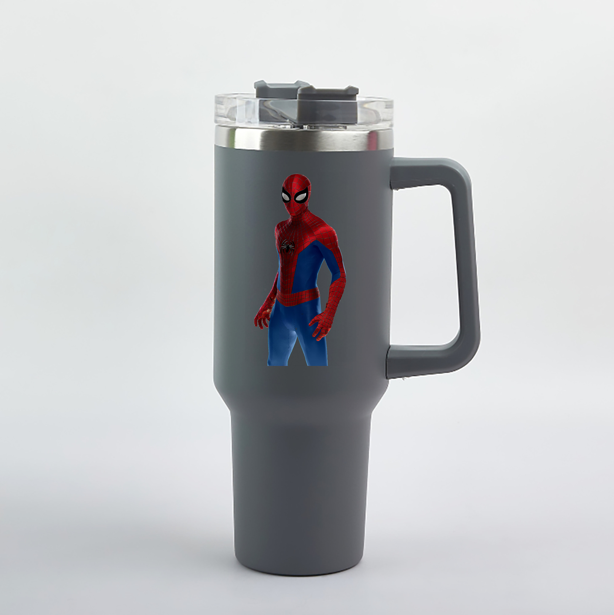 （画像用） Spider Man スパイダーマン 1200mL車用タンブラー（カラープリント）