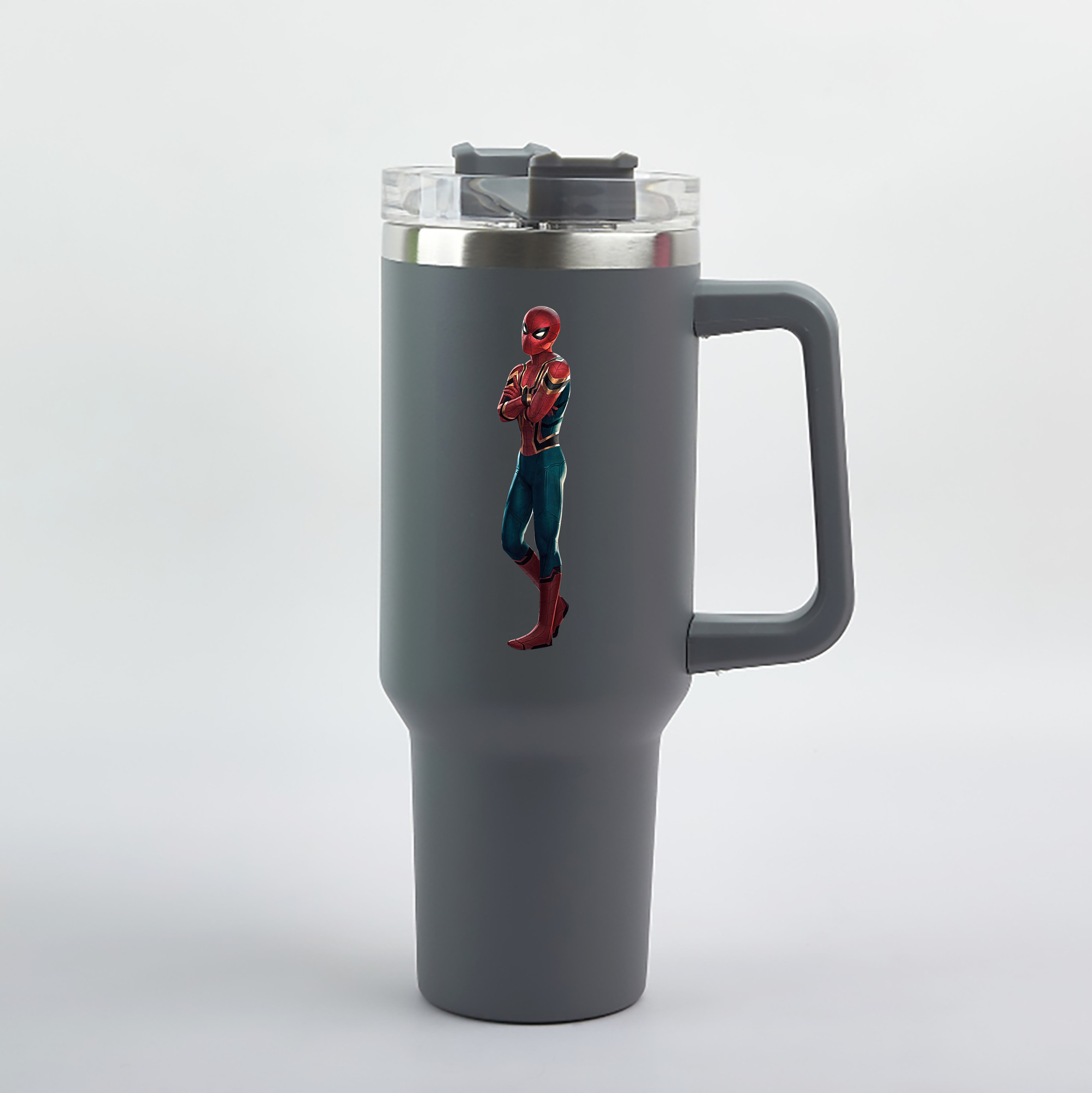 （画像用） Spider Man スパイダーマン 1200mL車用タンブラー（カラープリント）