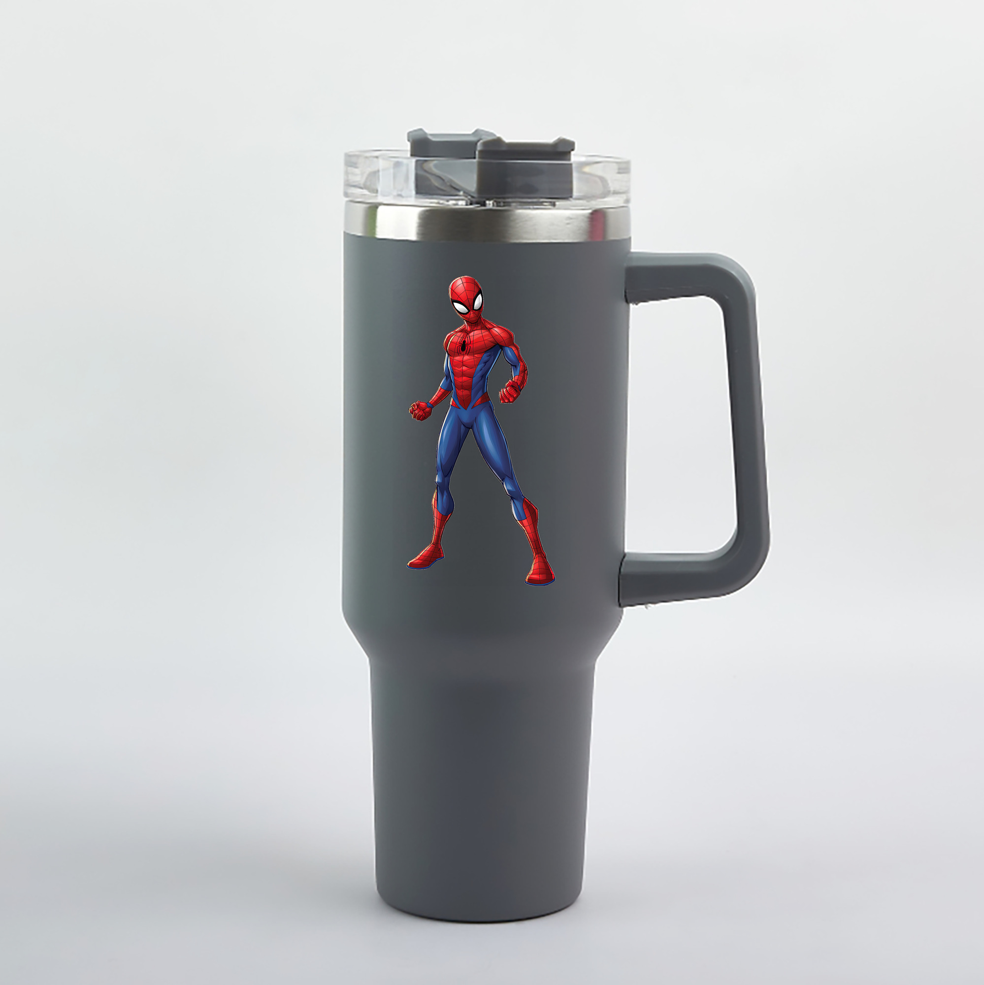 （画像用） Spider Man スパイダーマン 1200mL車用タンブラー（カラープリント）