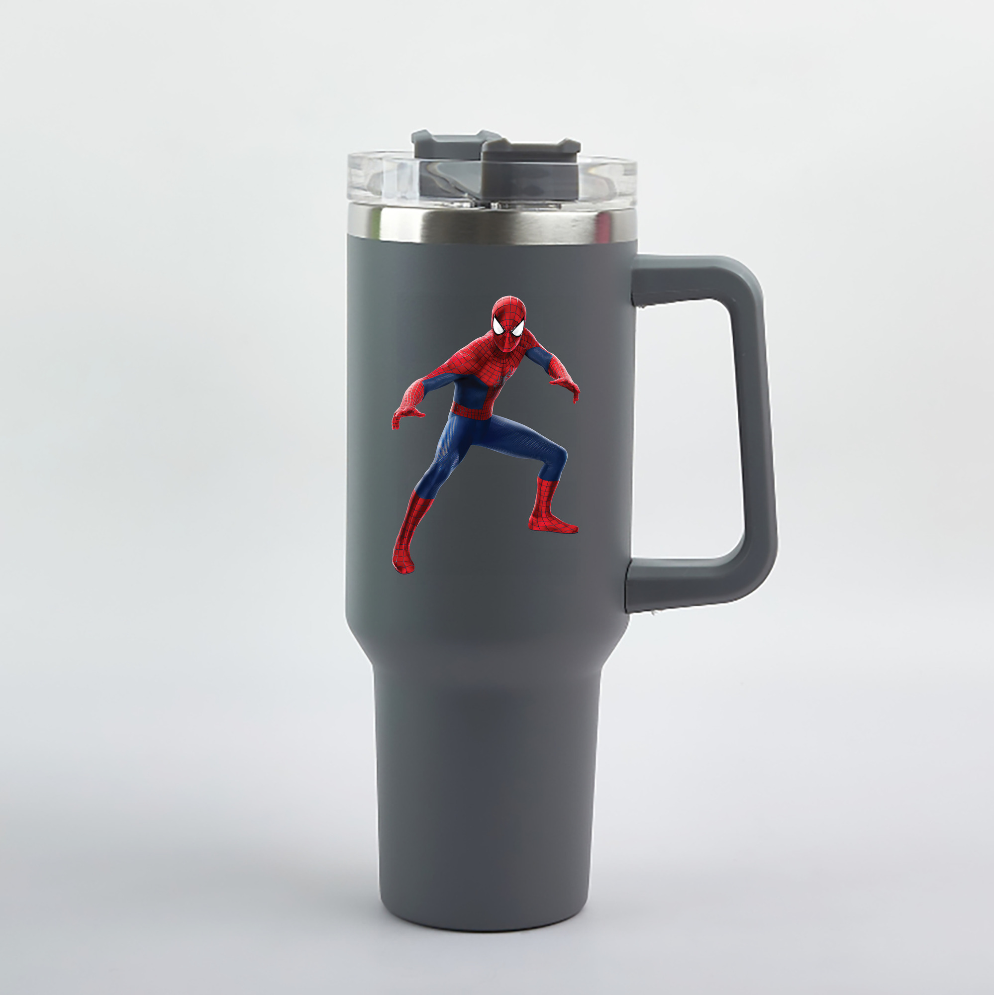 （画像用） Spider Man スパイダーマン 1200mL車用タンブラー（カラープリント）