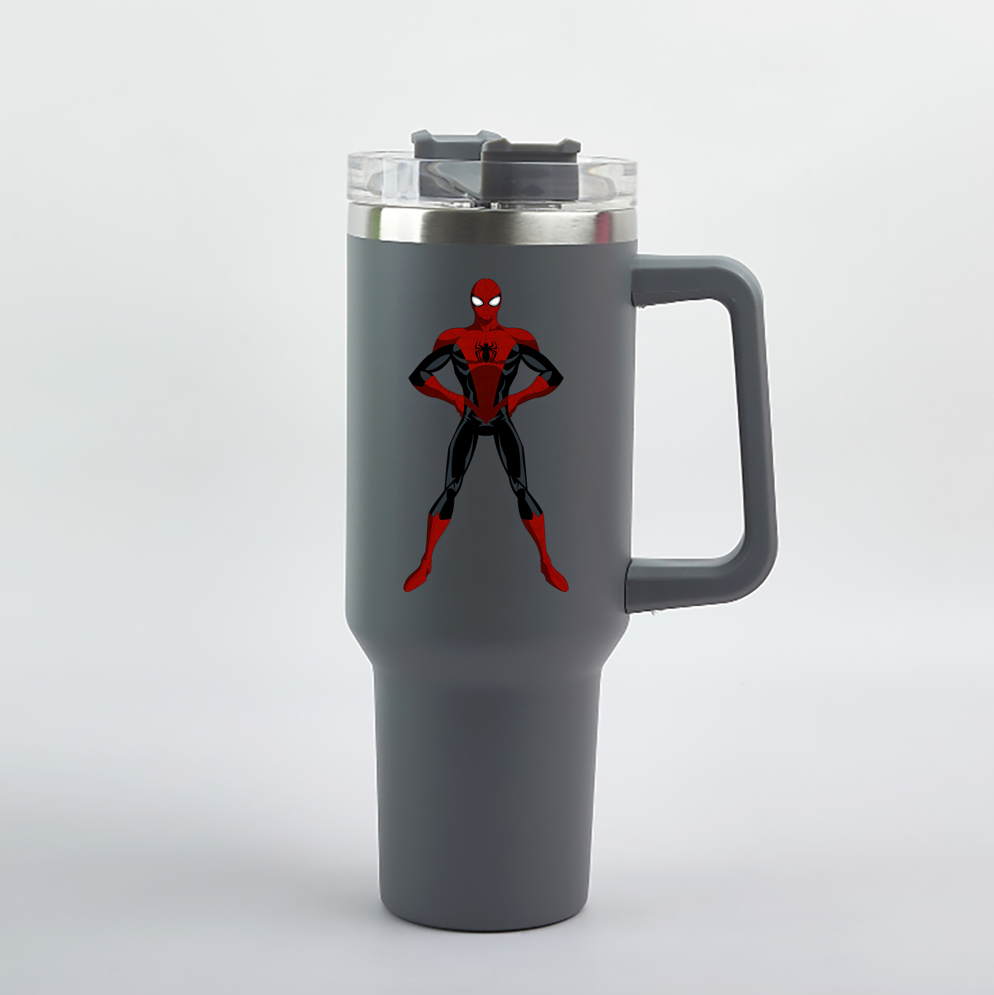 （画像用） Spider Man スパイダーマン 1200mL車用タンブラー（カラープリント）