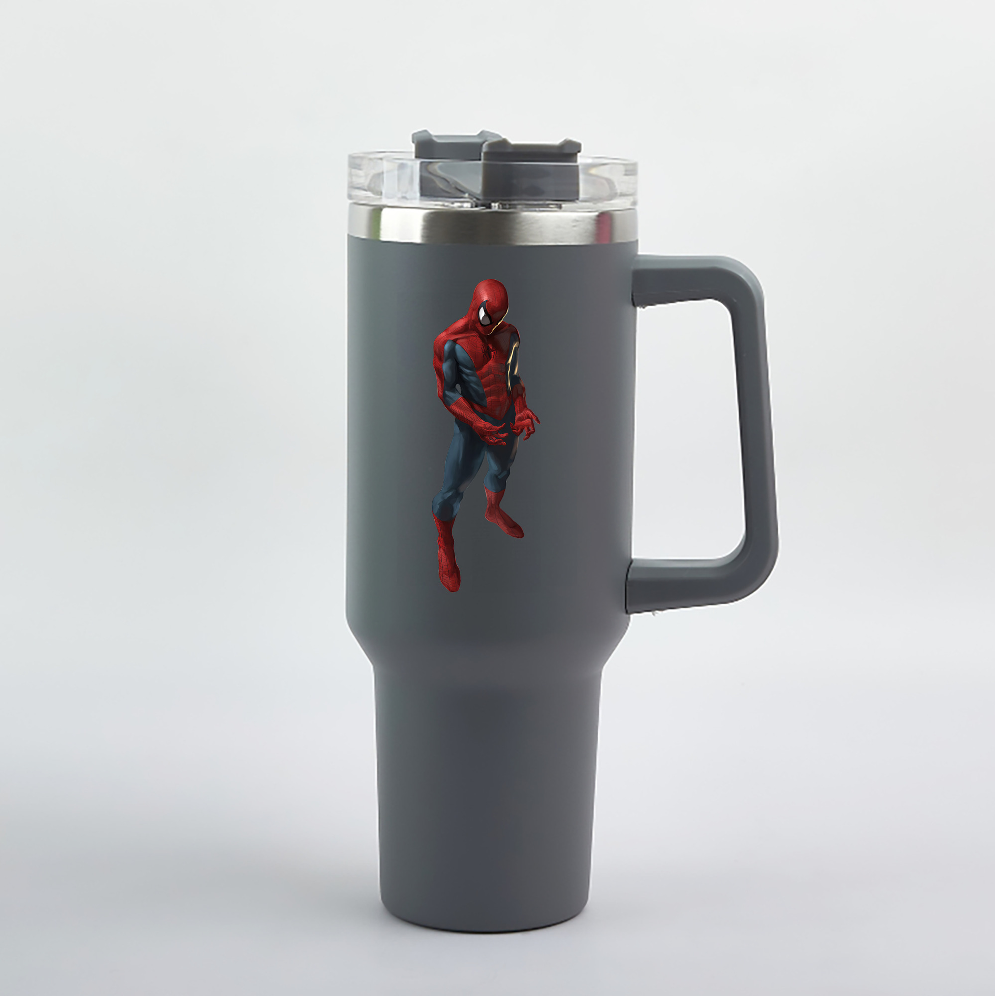 （画像用） Spider Man スパイダーマン 1200mL車用タンブラー（カラープリント）