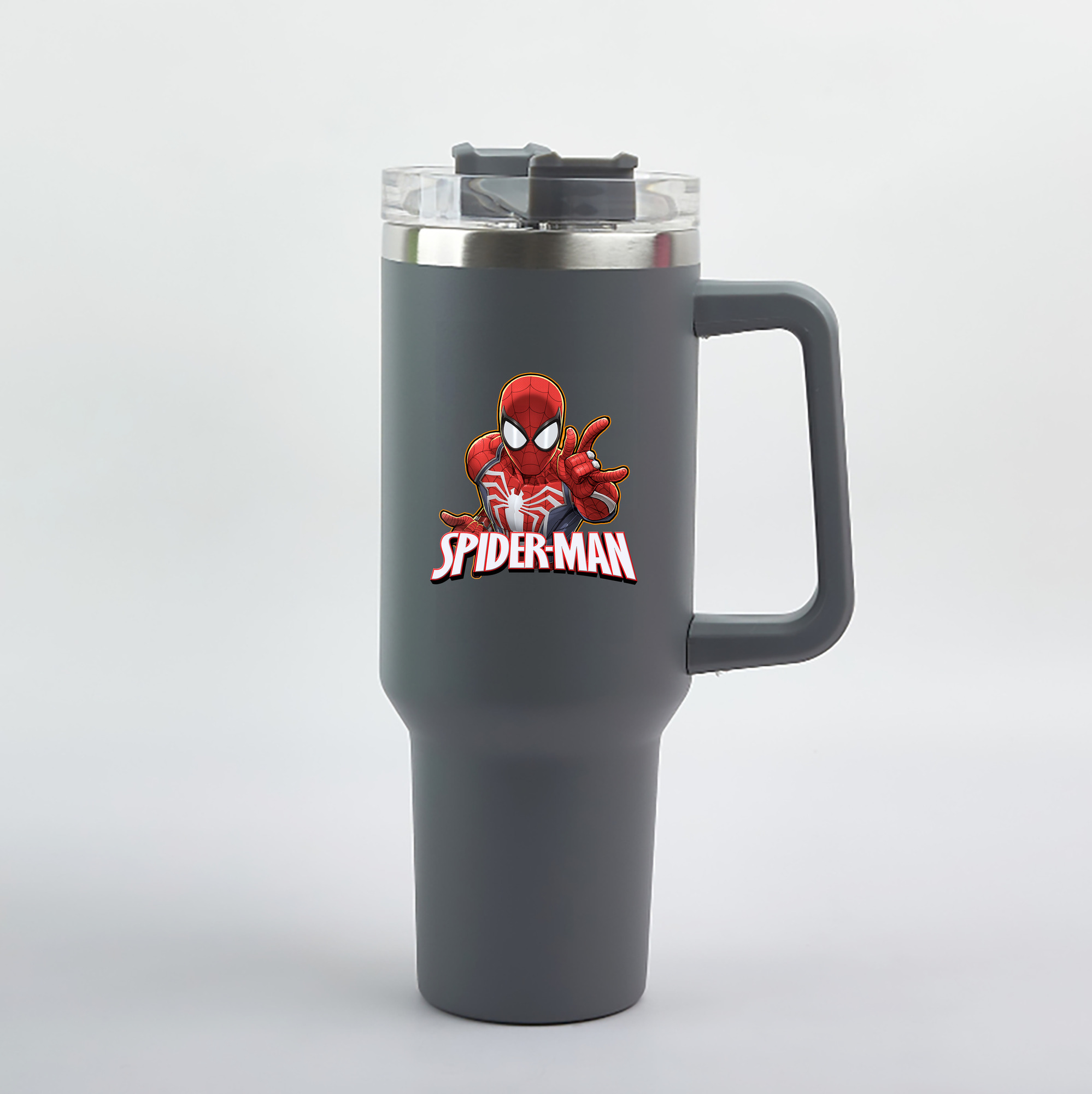 （画像用） Spider Man スパイダーマン 1200mL車用タンブラー（カラープリント）