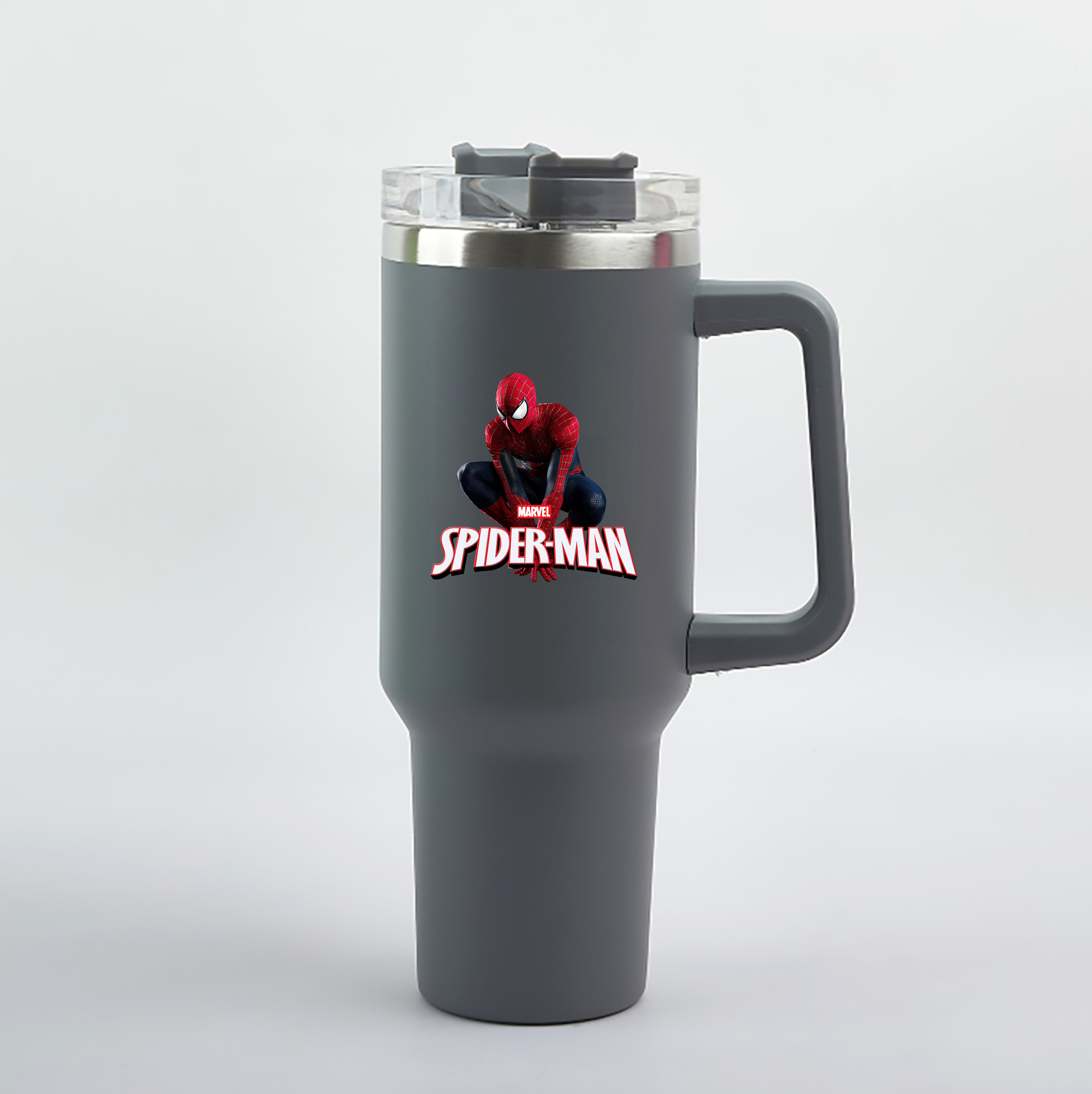 （画像用） Spider Man スパイダーマン 1200mL車用タンブラー（カラープリント）