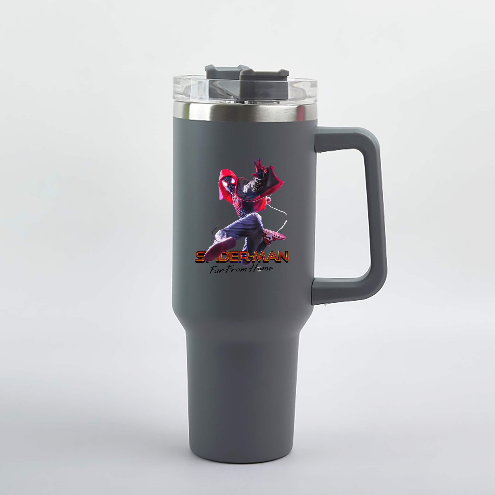 （画像用） Spider Man スパイダーマン 1200mL車用タンブラー（カラープリント）