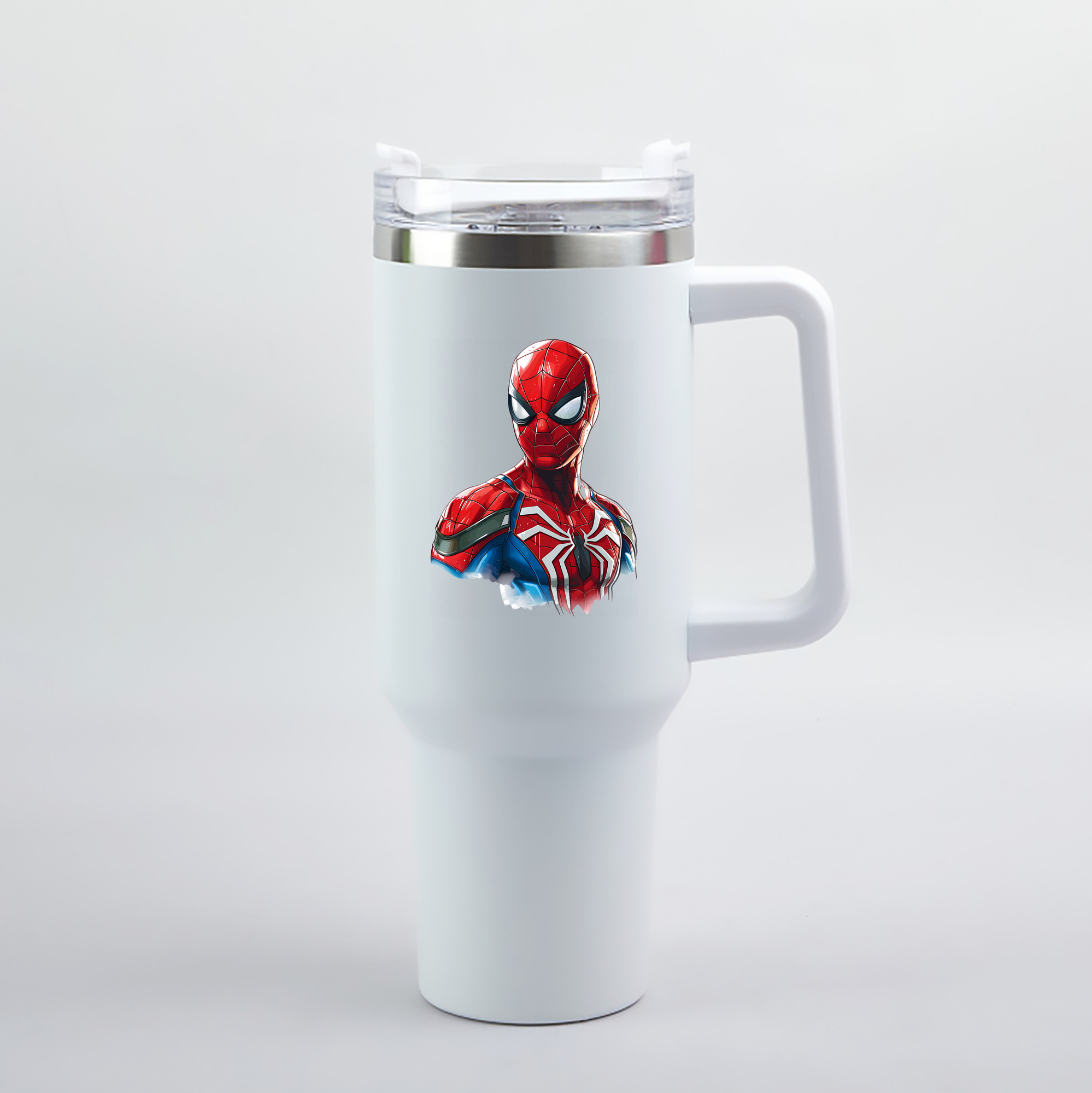 （画像用） Spider Man スパイダーマン 1200mL車用タンブラー（カラープリント）
