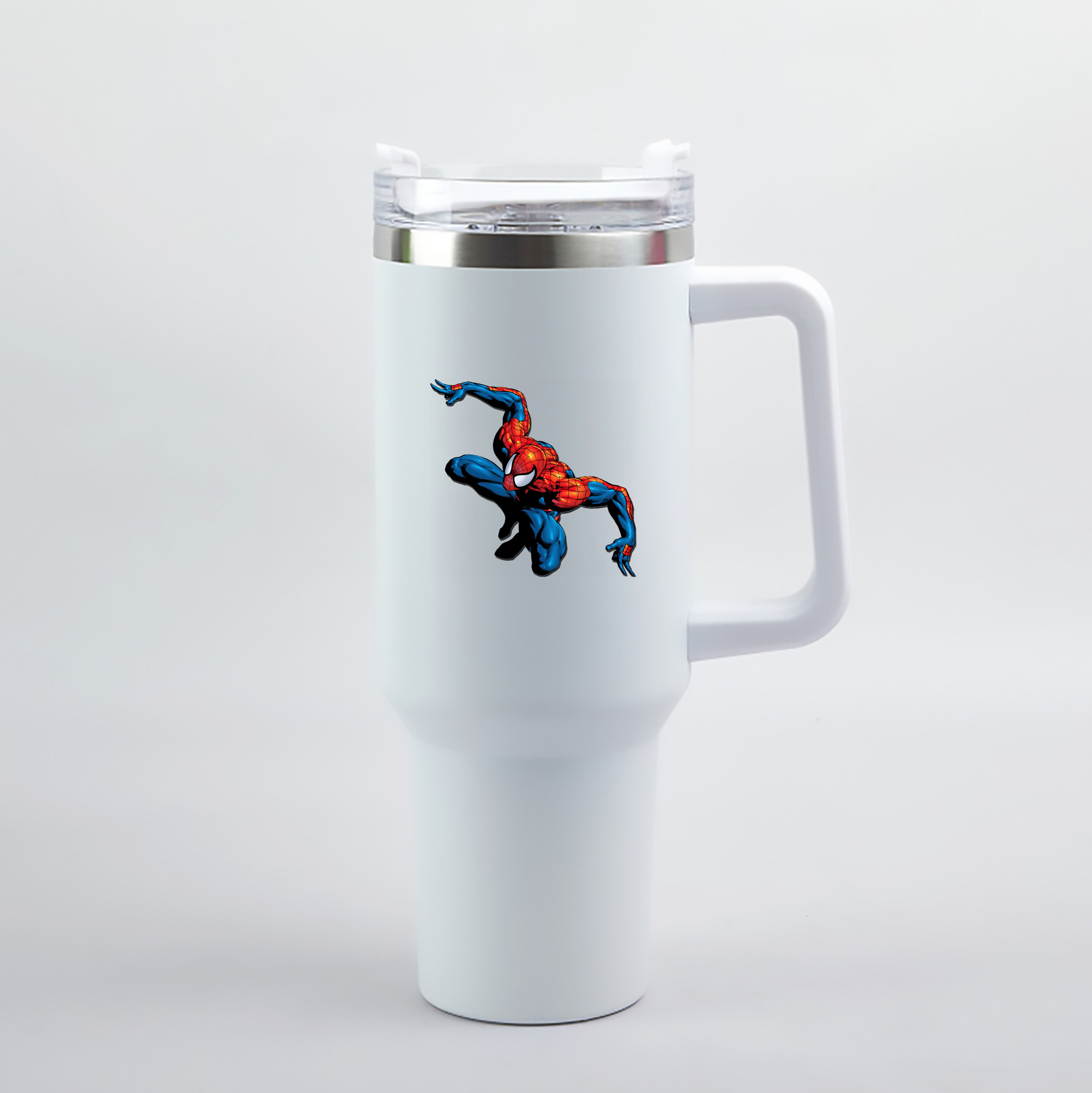 （画像用） Spider Man スパイダーマン 1200mL車用タンブラー（カラープリント）