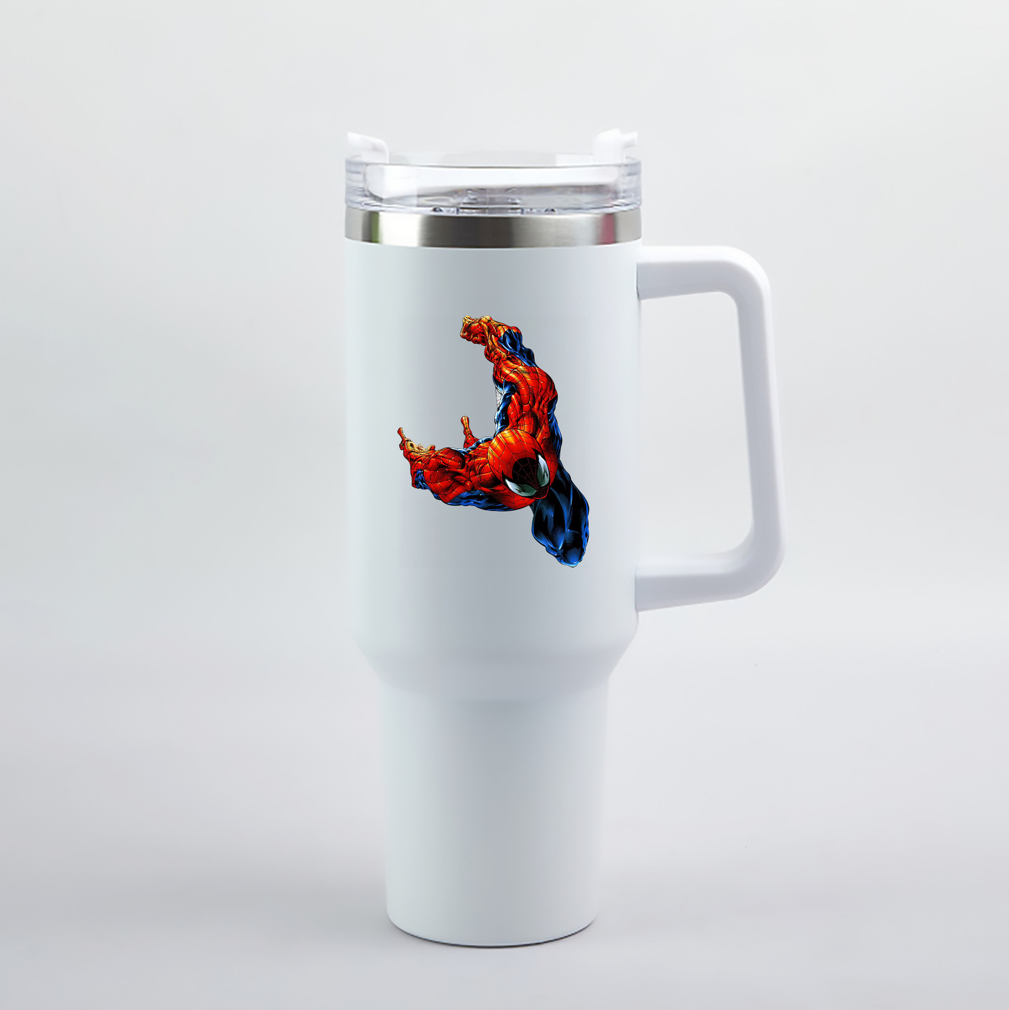 （画像用） Spider Man スパイダーマン 1200mL車用タンブラー（カラープリント）