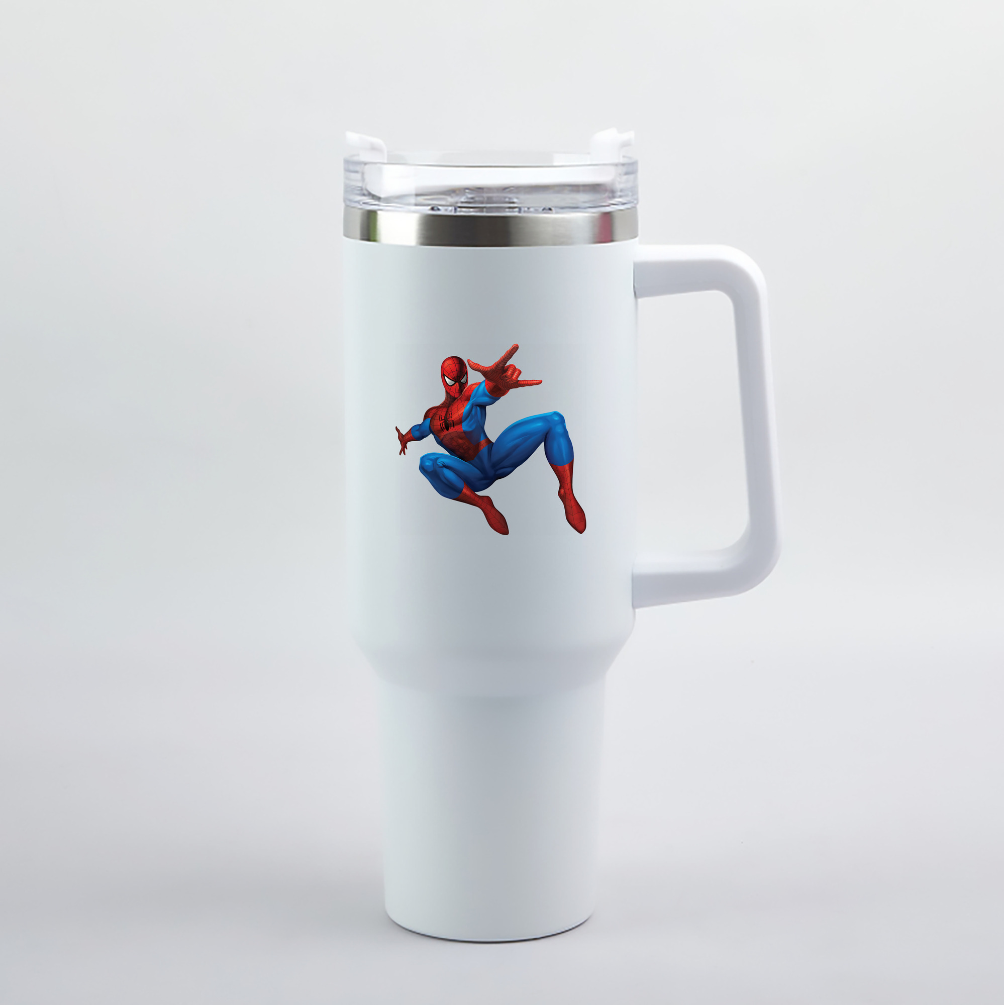 （画像用） Spider Man スパイダーマン 1200mL車用タンブラー（カラープリント）