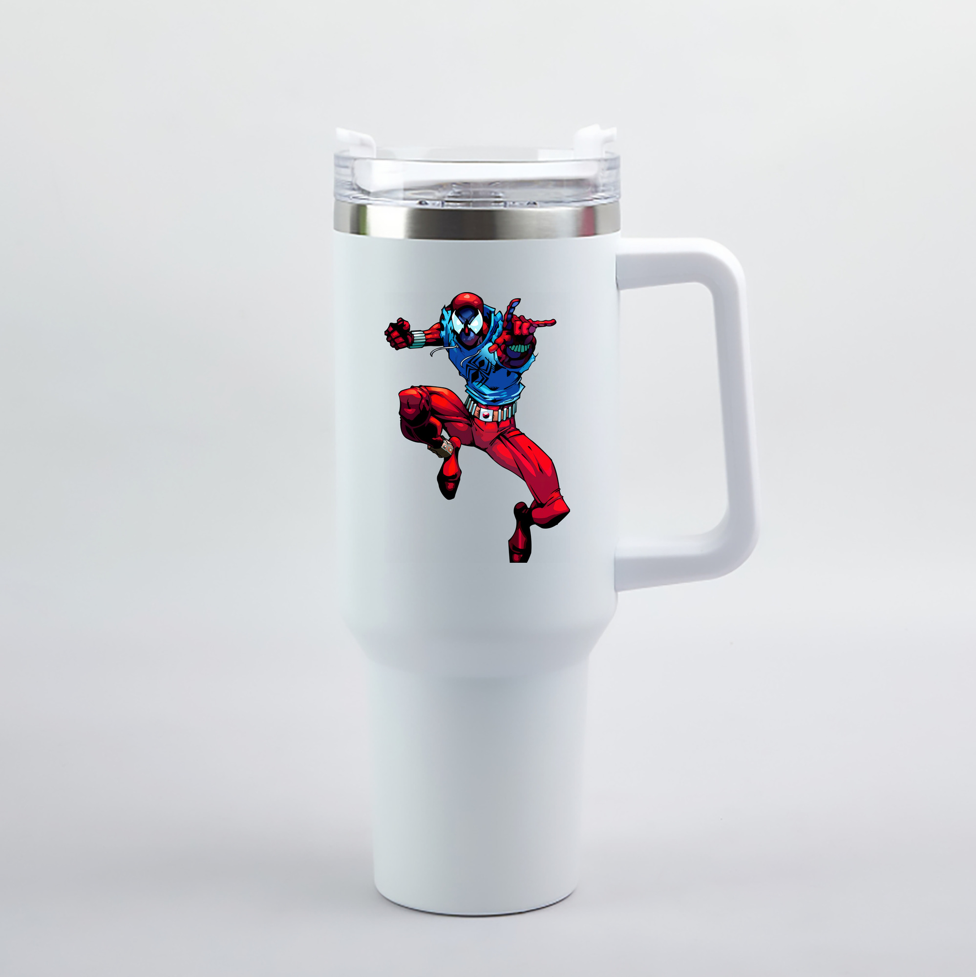 （画像用） Spider Man スパイダーマン 1200mL車用タンブラー（カラープリント）