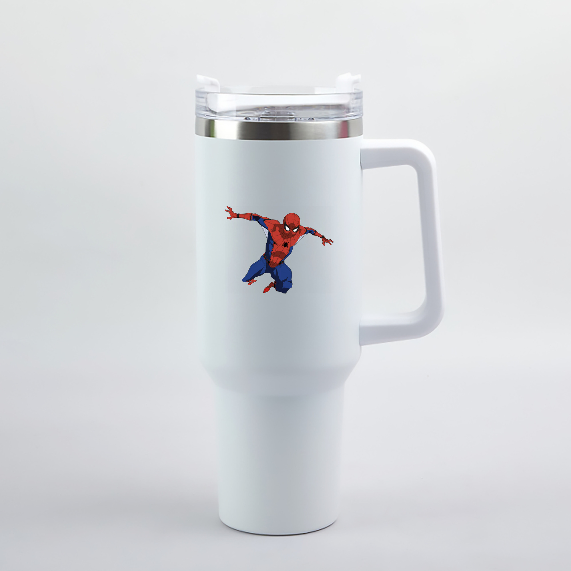 （画像用） Spider Man スパイダーマン 1200mL車用タンブラー（カラープリント）