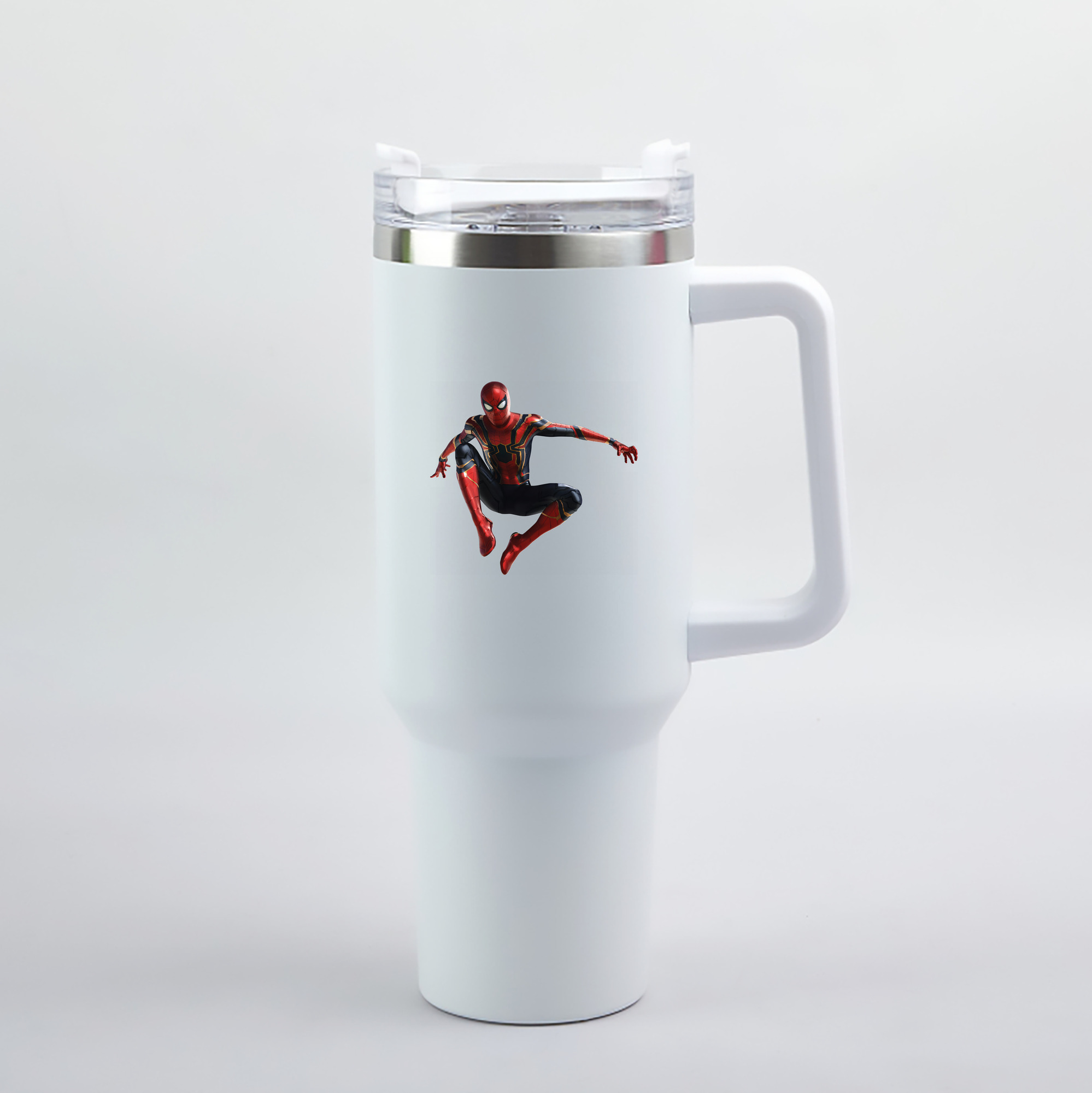 （画像用） Spider Man スパイダーマン 1200mL車用タンブラー（カラープリント）