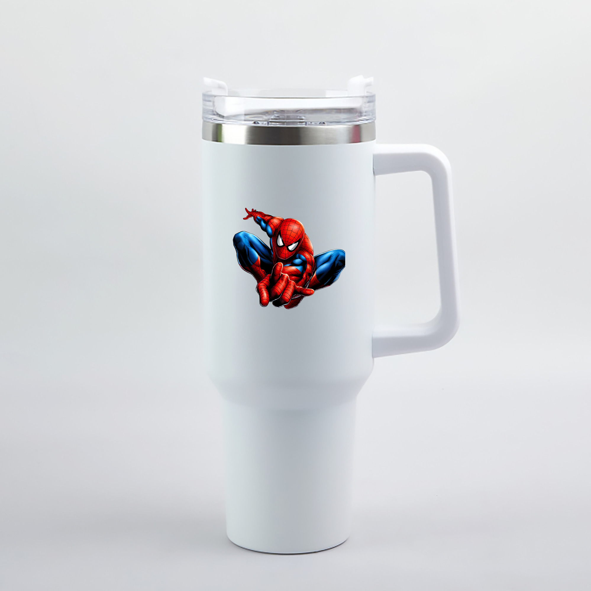 （画像用） Spider Man スパイダーマン 1200mL車用タンブラー（カラープリント）
