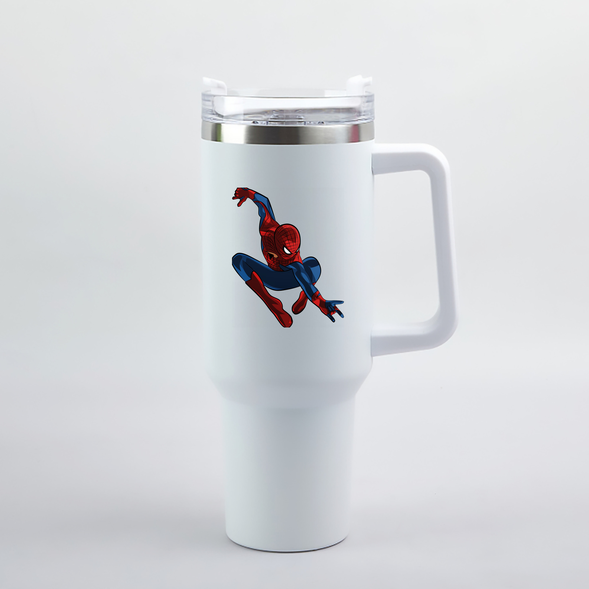 （画像用） Spider Man スパイダーマン 1200mL車用タンブラー（カラープリント）