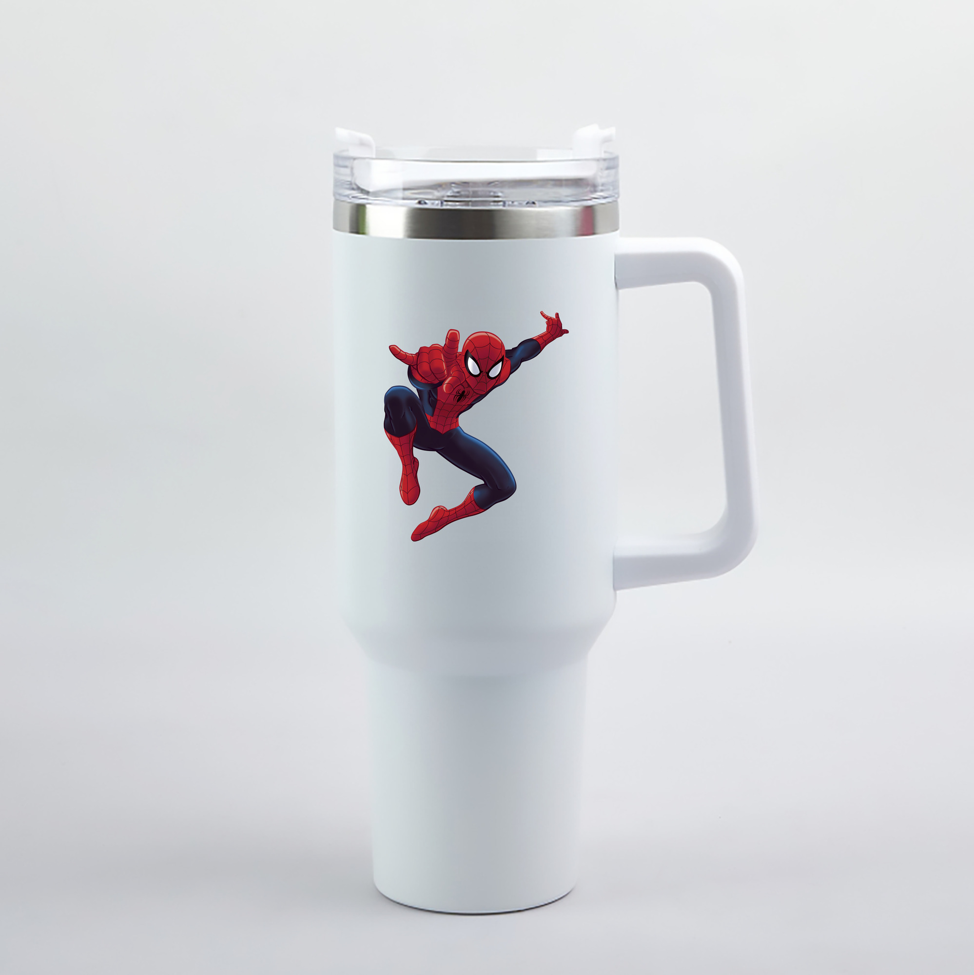 （画像用） Spider Man スパイダーマン 1200mL車用タンブラー（カラープリント）