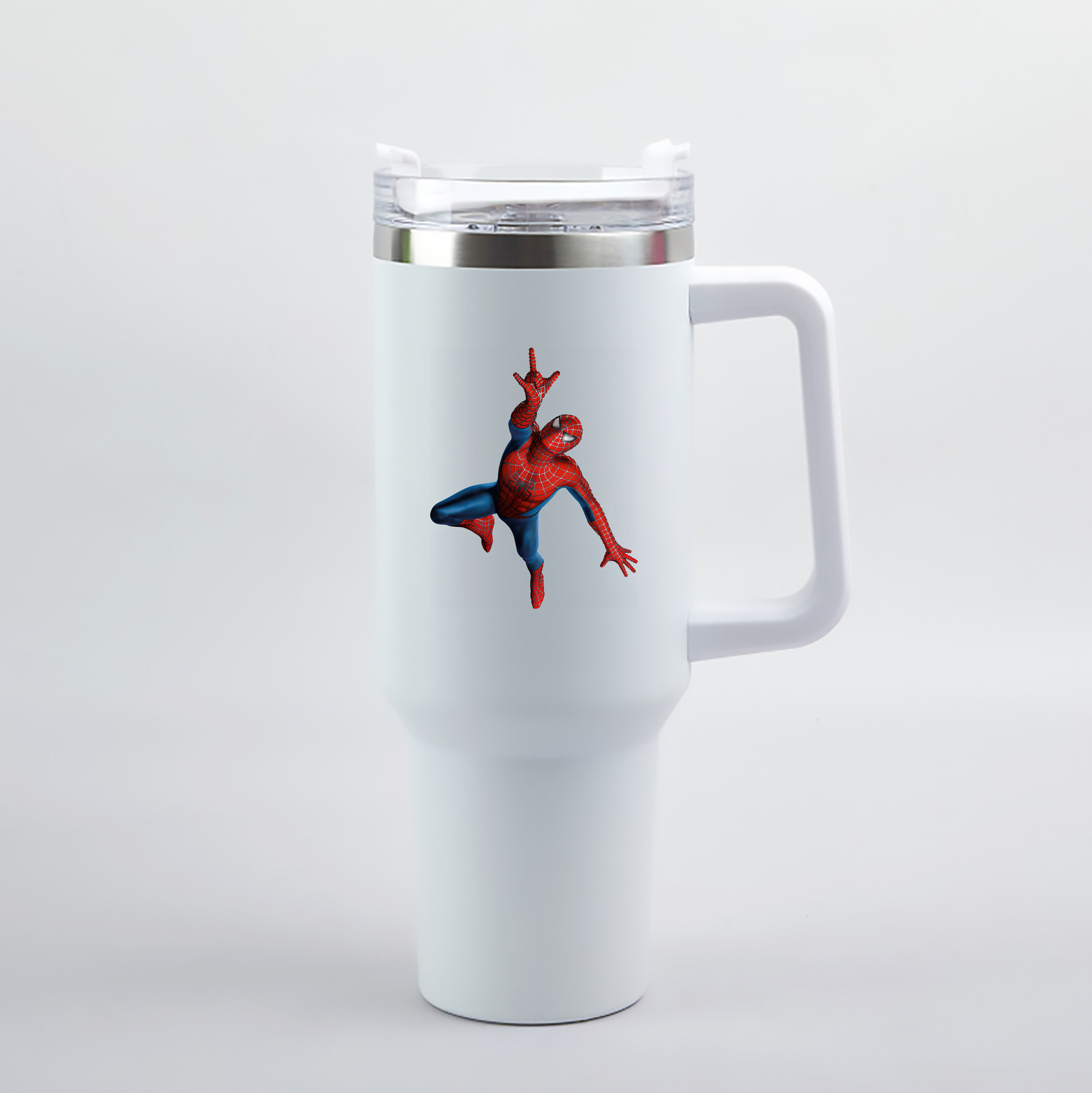 （画像用） Spider Man スパイダーマン 1200mL車用タンブラー（カラープリント）