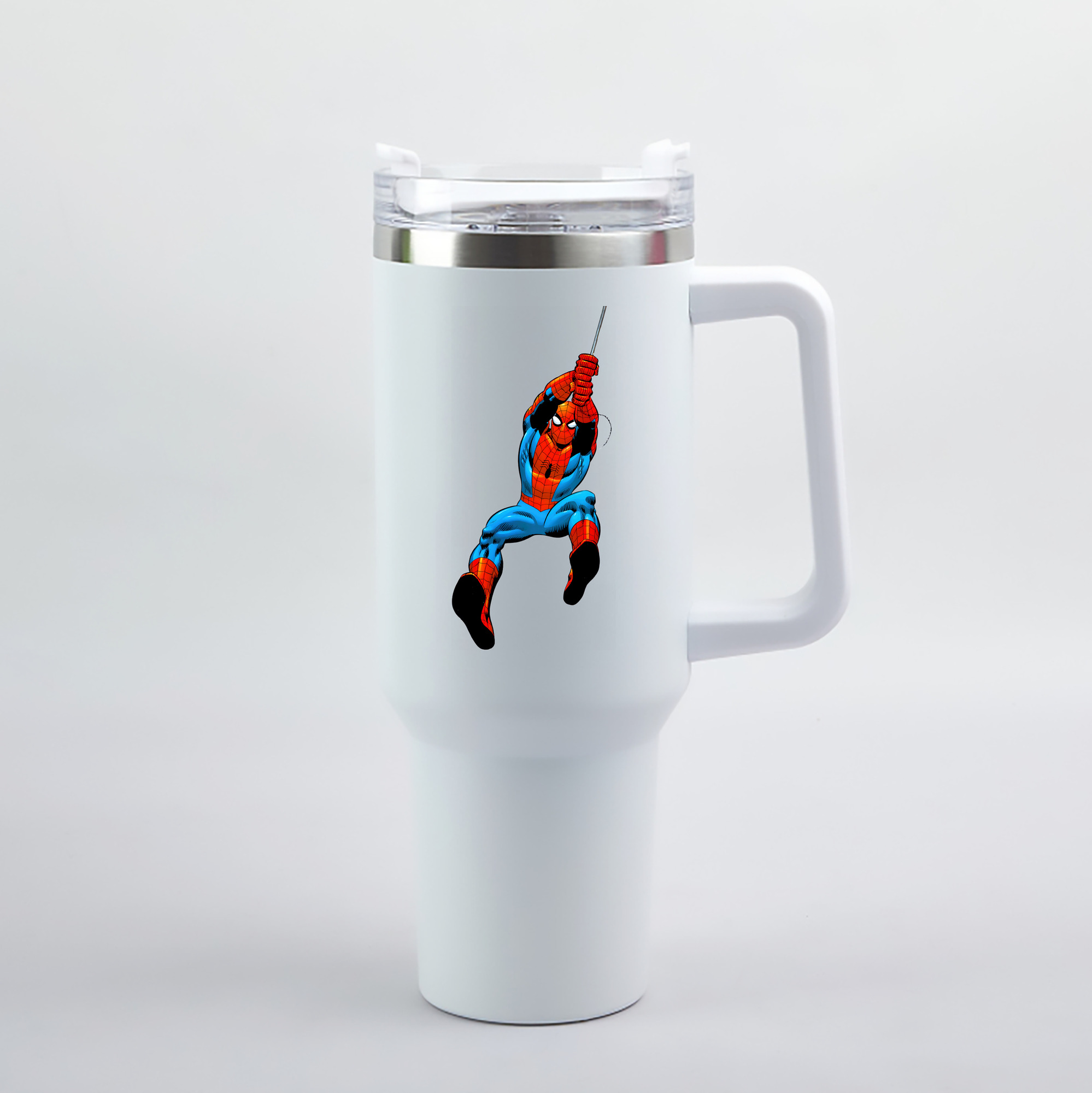 （画像用） Spider Man スパイダーマン 1200mL車用タンブラー（カラープリント）