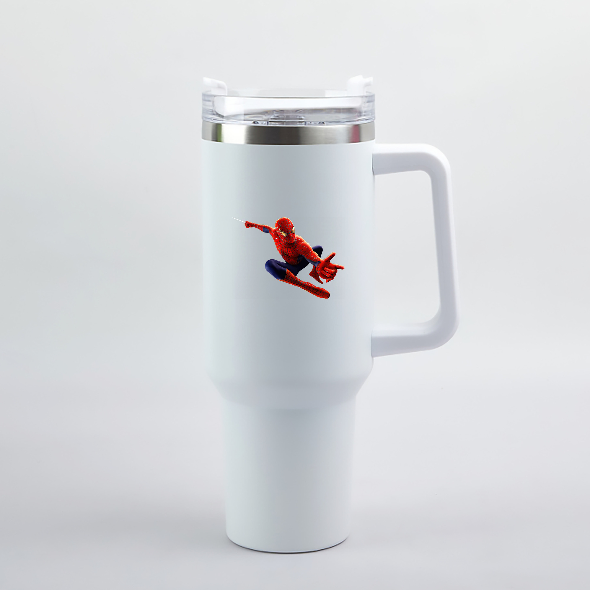（画像用） Spider Man スパイダーマン 1200mL車用タンブラー（カラープリント）