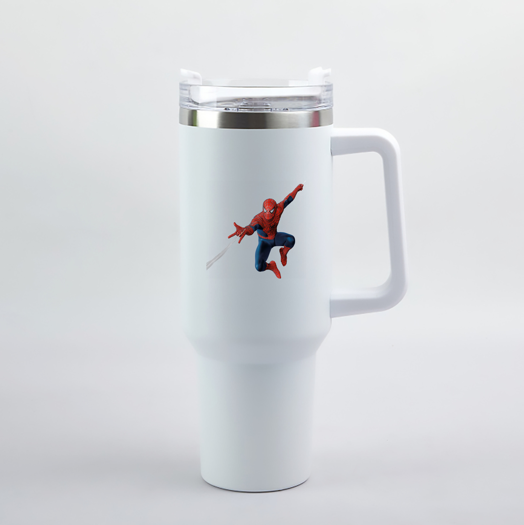（画像用） Spider Man スパイダーマン 1200mL車用タンブラー（カラープリント）