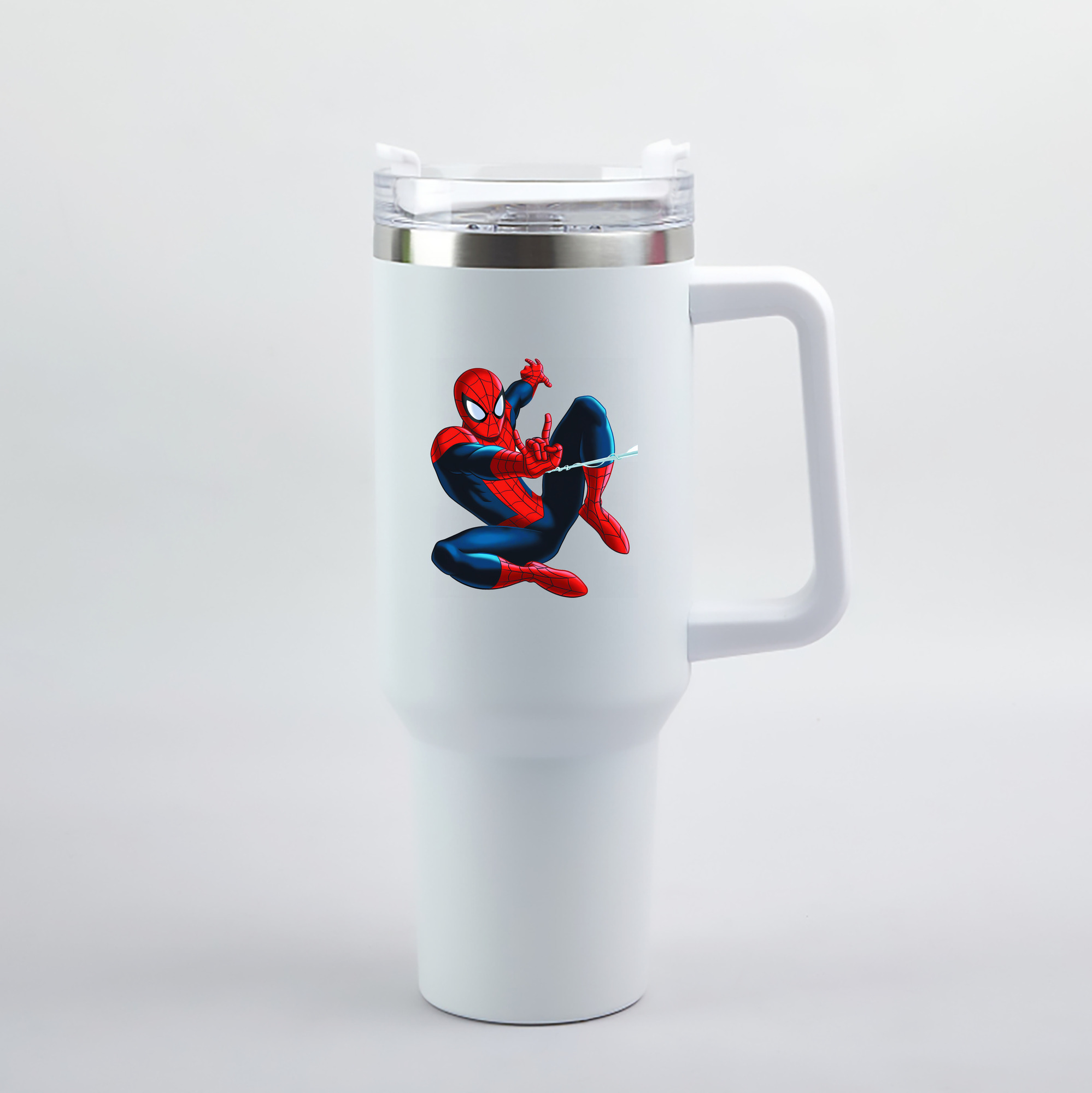 （画像用） Spider Man スパイダーマン 1200mL車用タンブラー（カラープリント）