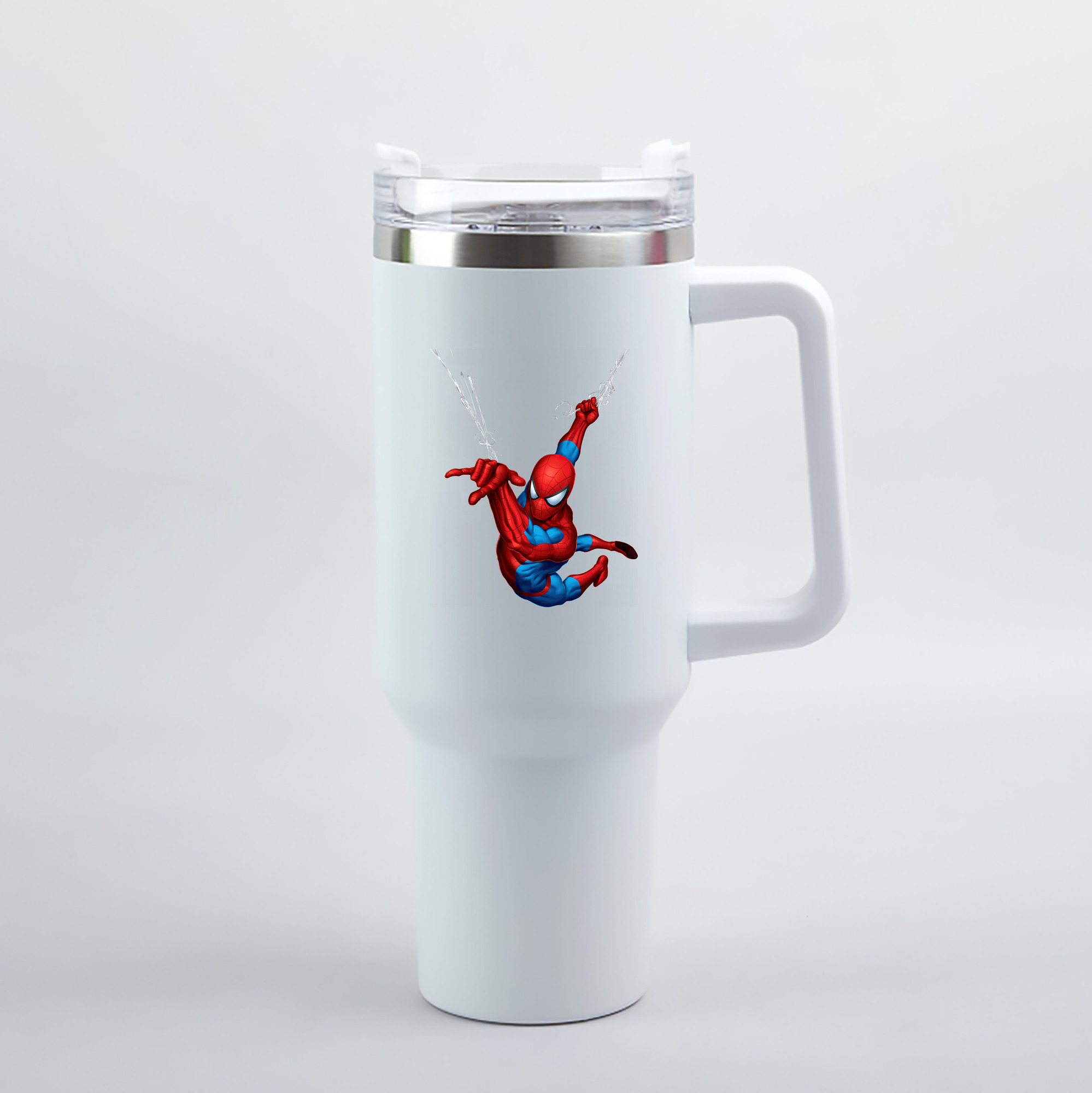（画像用） Spider Man スパイダーマン 1200mL車用タンブラー（カラープリント）