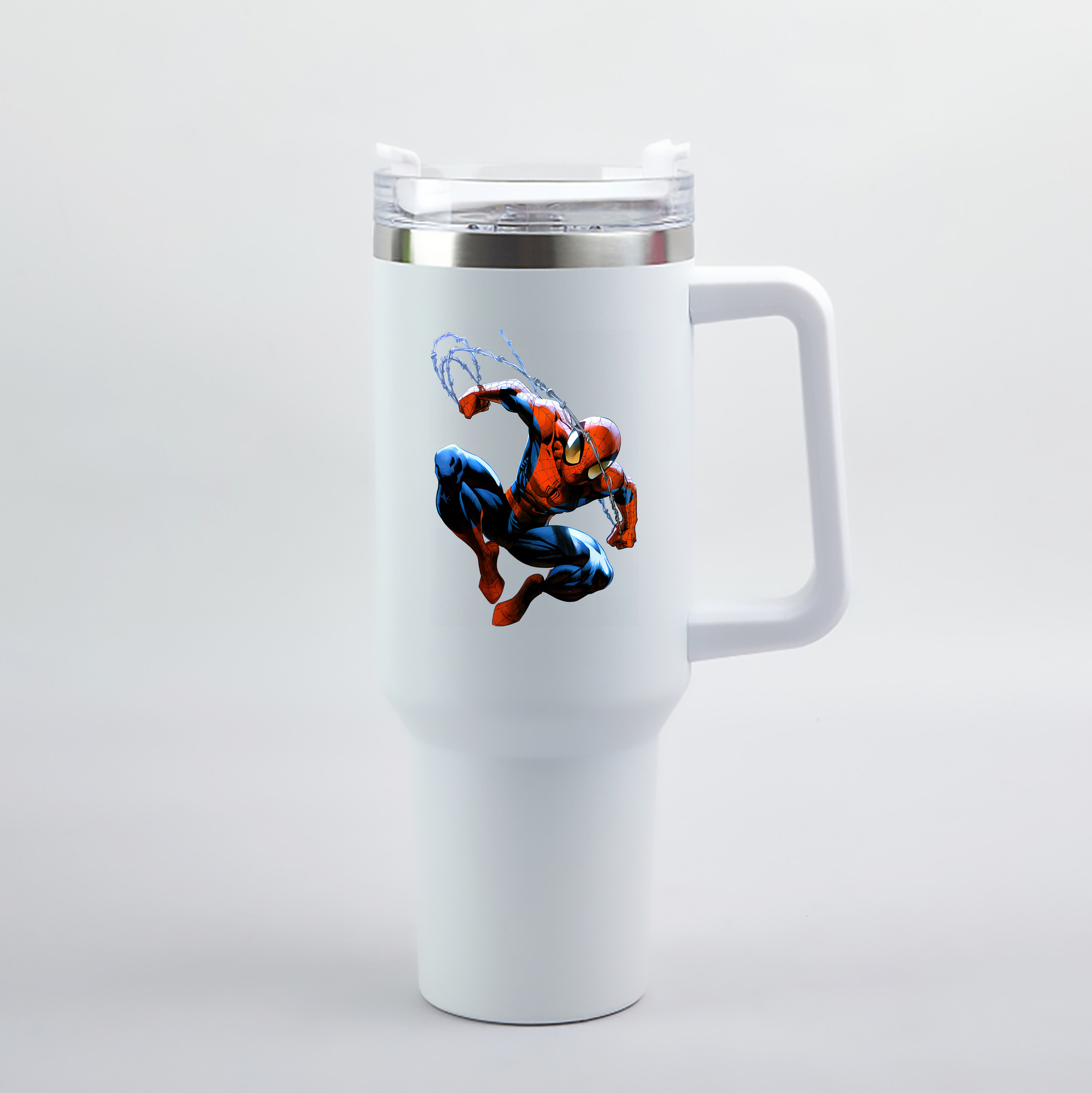 （画像用） Spider Man スパイダーマン 1200mL車用タンブラー（カラープリント）
