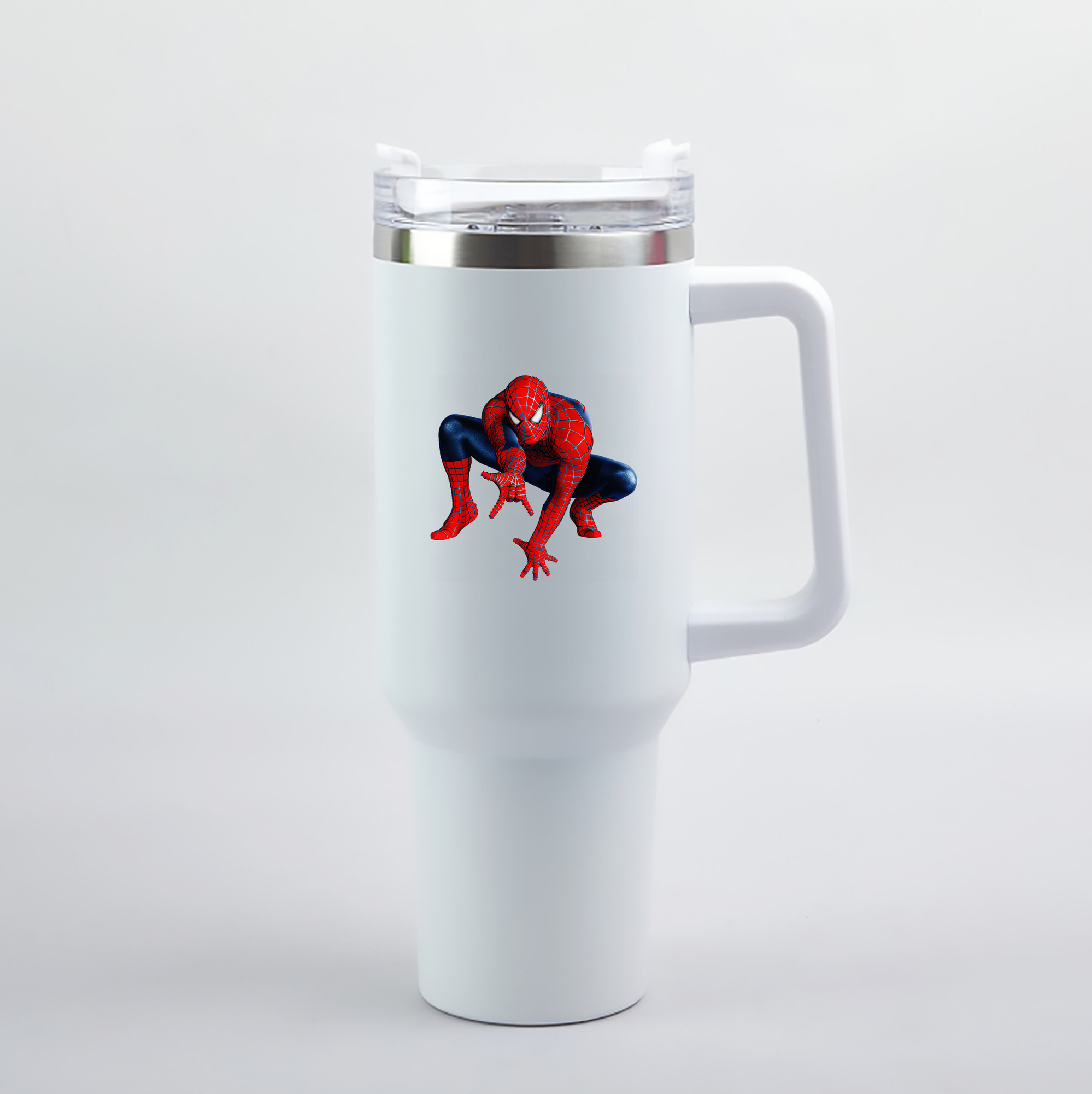 （画像用） Spider Man スパイダーマン 1200mL車用タンブラー（カラープリント）