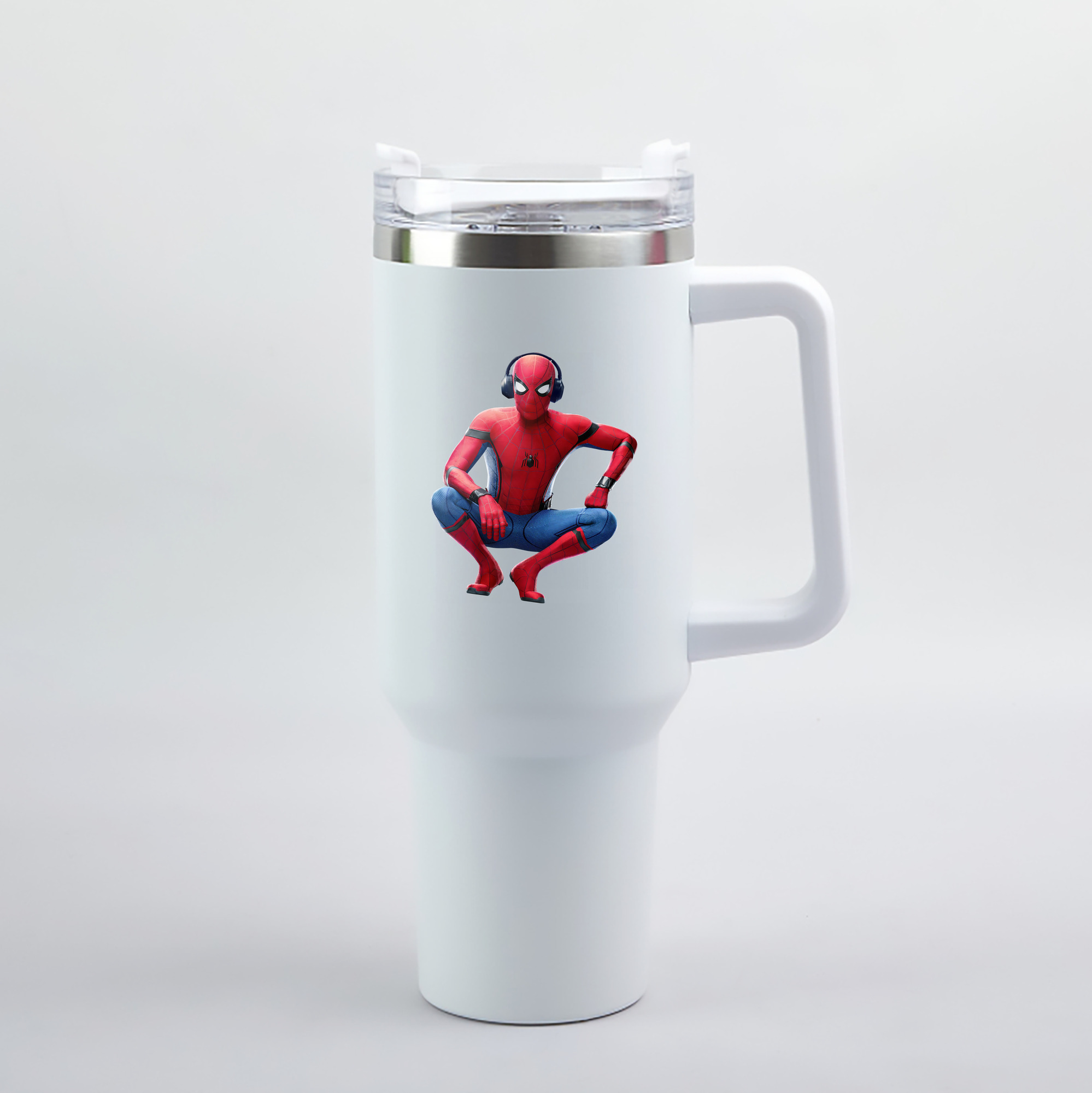 （画像用） Spider Man スパイダーマン 1200mL車用タンブラー（カラープリント）