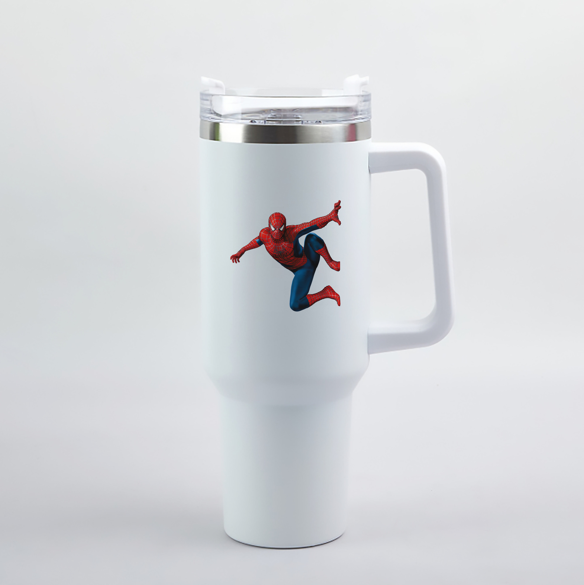 （画像用） Spider Man スパイダーマン 1200mL車用タンブラー（カラープリント）