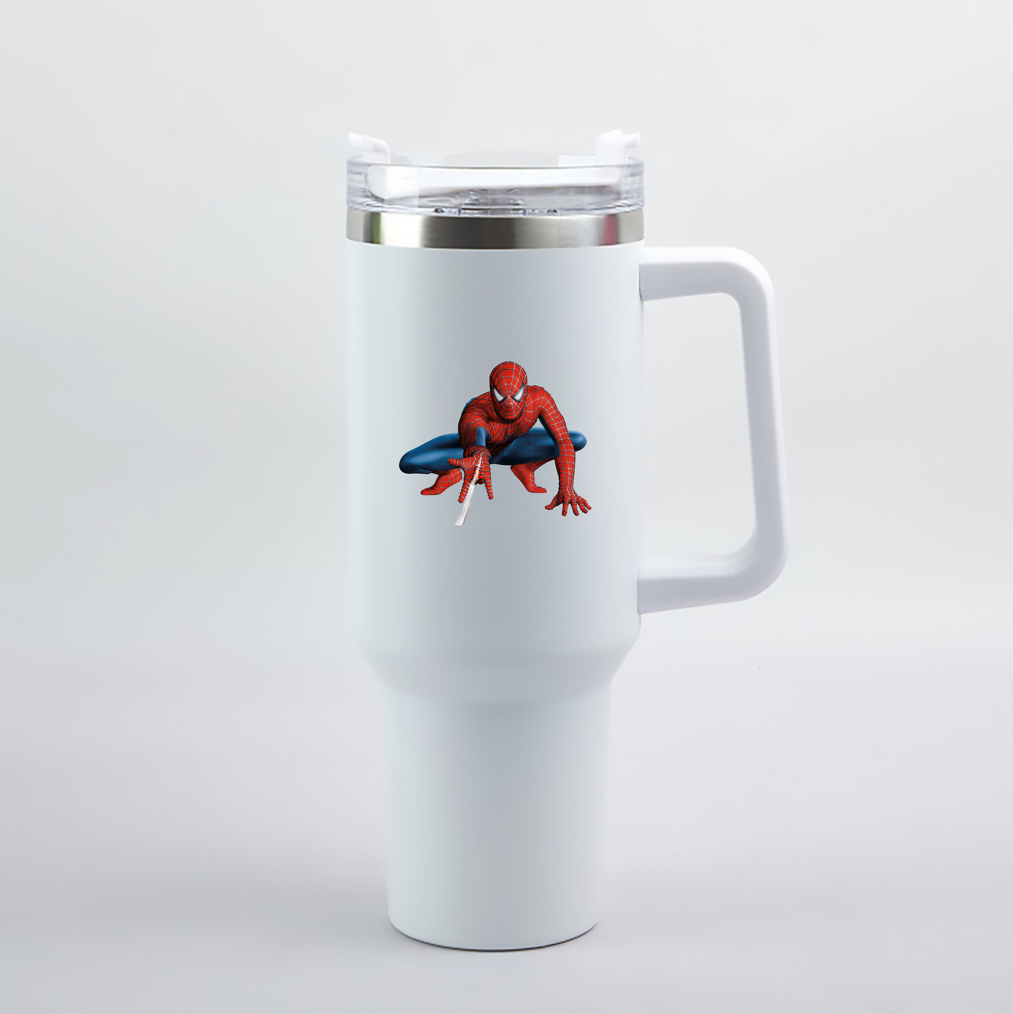 （画像用） Spider Man スパイダーマン 1200mL車用タンブラー（カラープリント）