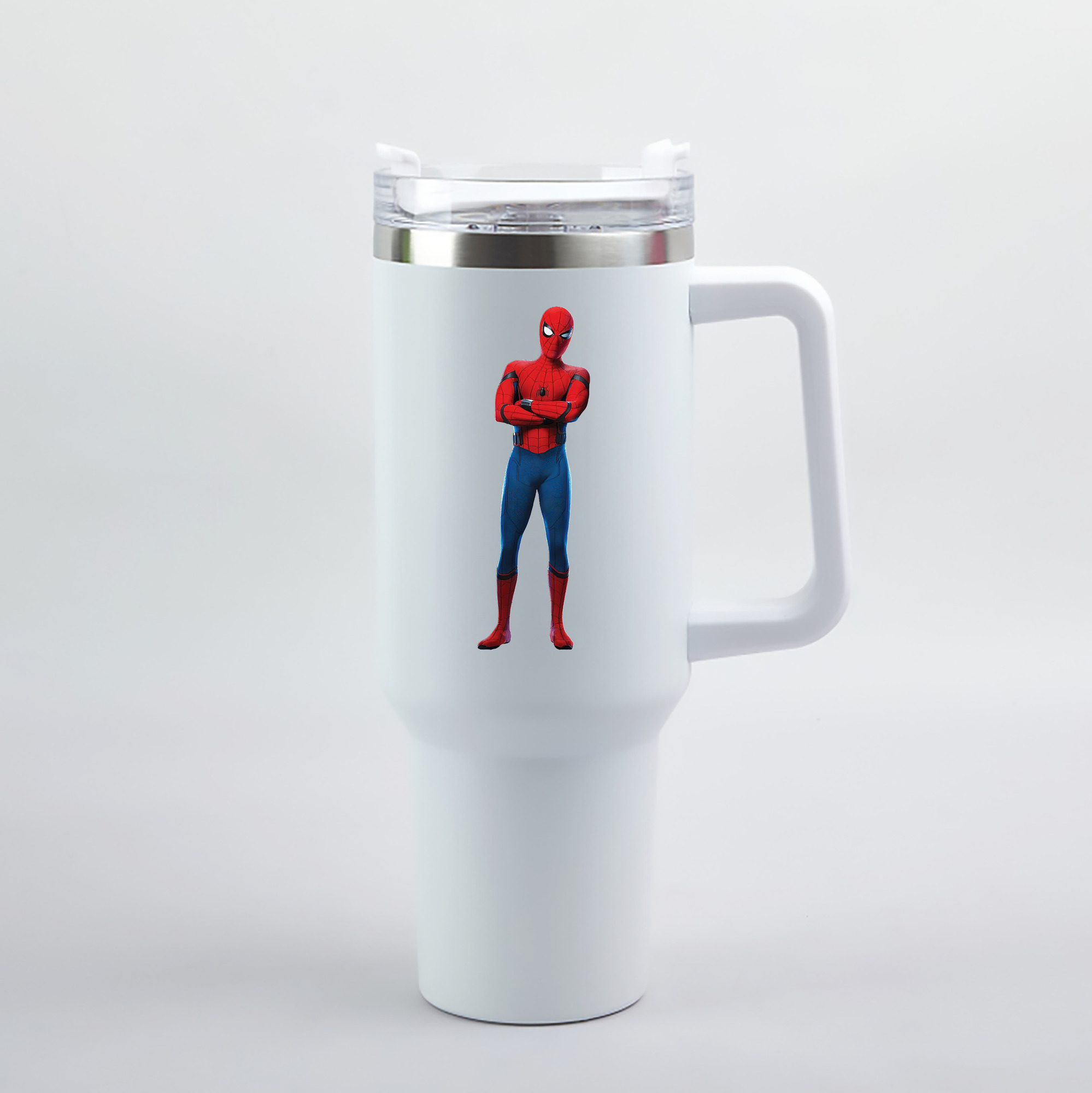 （画像用） Spider Man スパイダーマン 1200mL車用タンブラー（カラープリント）