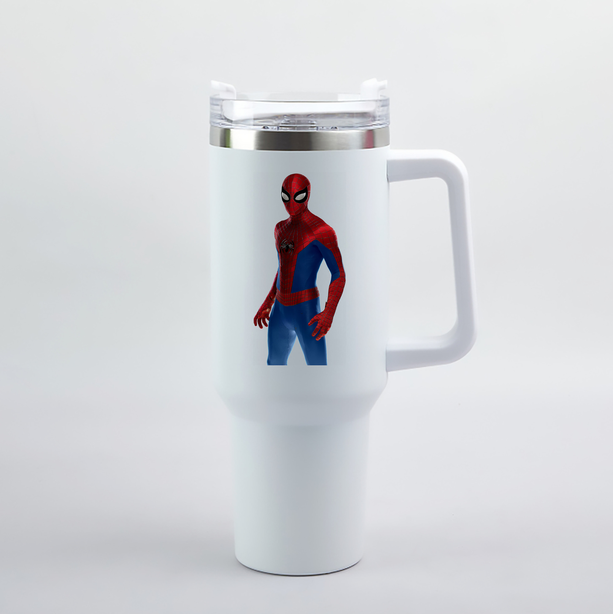 （画像用） Spider Man スパイダーマン 1200mL車用タンブラー（カラープリント）