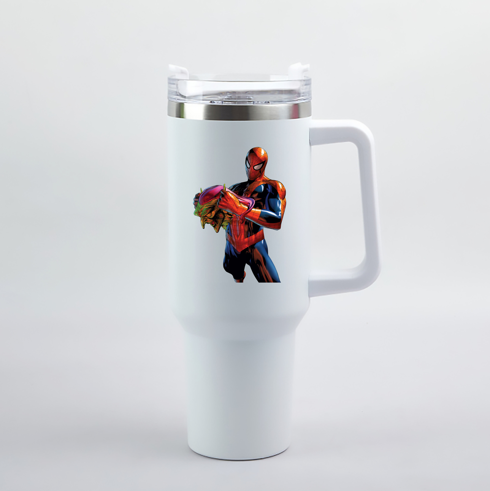 （画像用） Spider Man スパイダーマン 1200mL車用タンブラー（カラープリント）