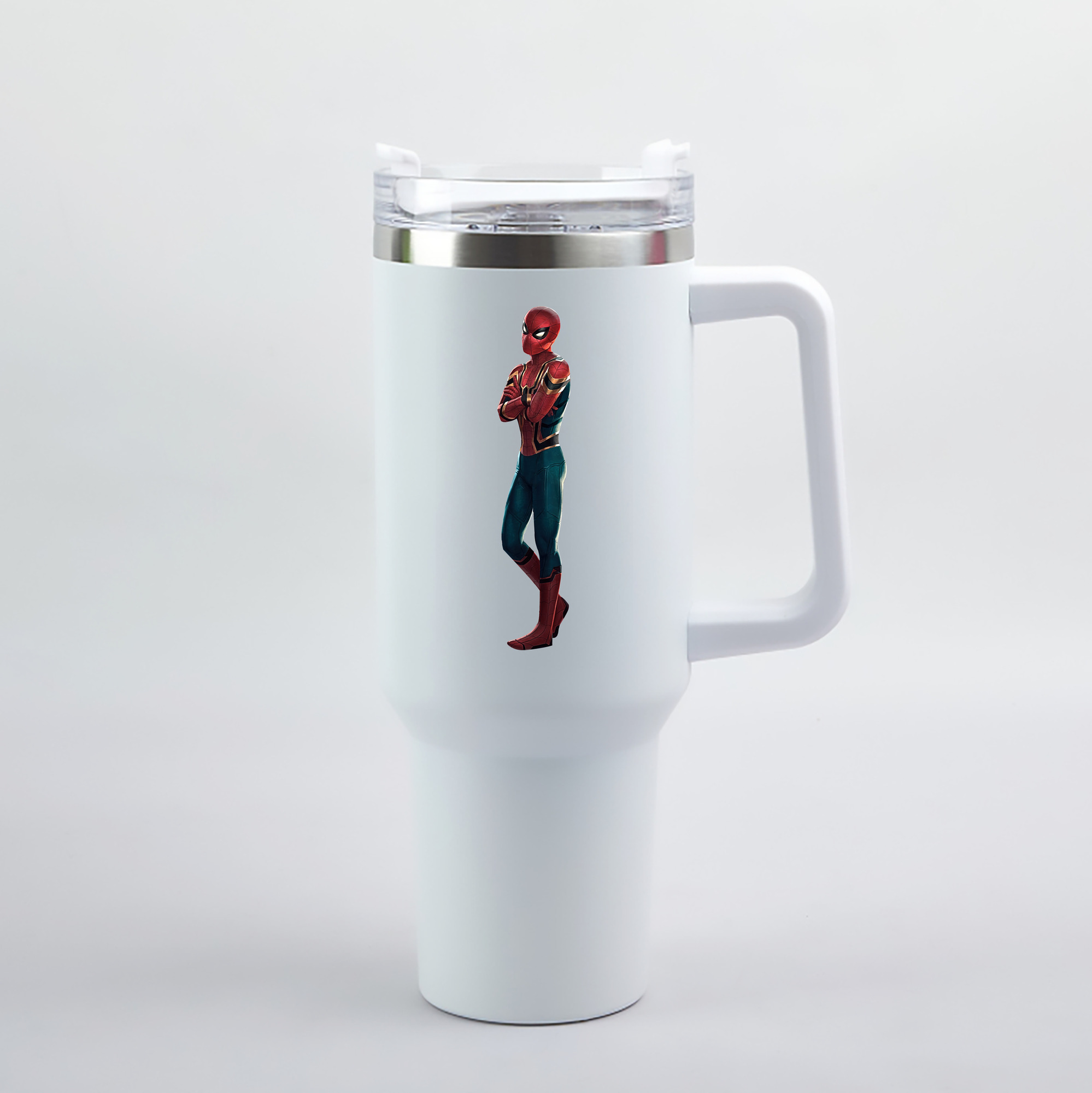 （画像用） Spider Man スパイダーマン 1200mL車用タンブラー（カラープリント）