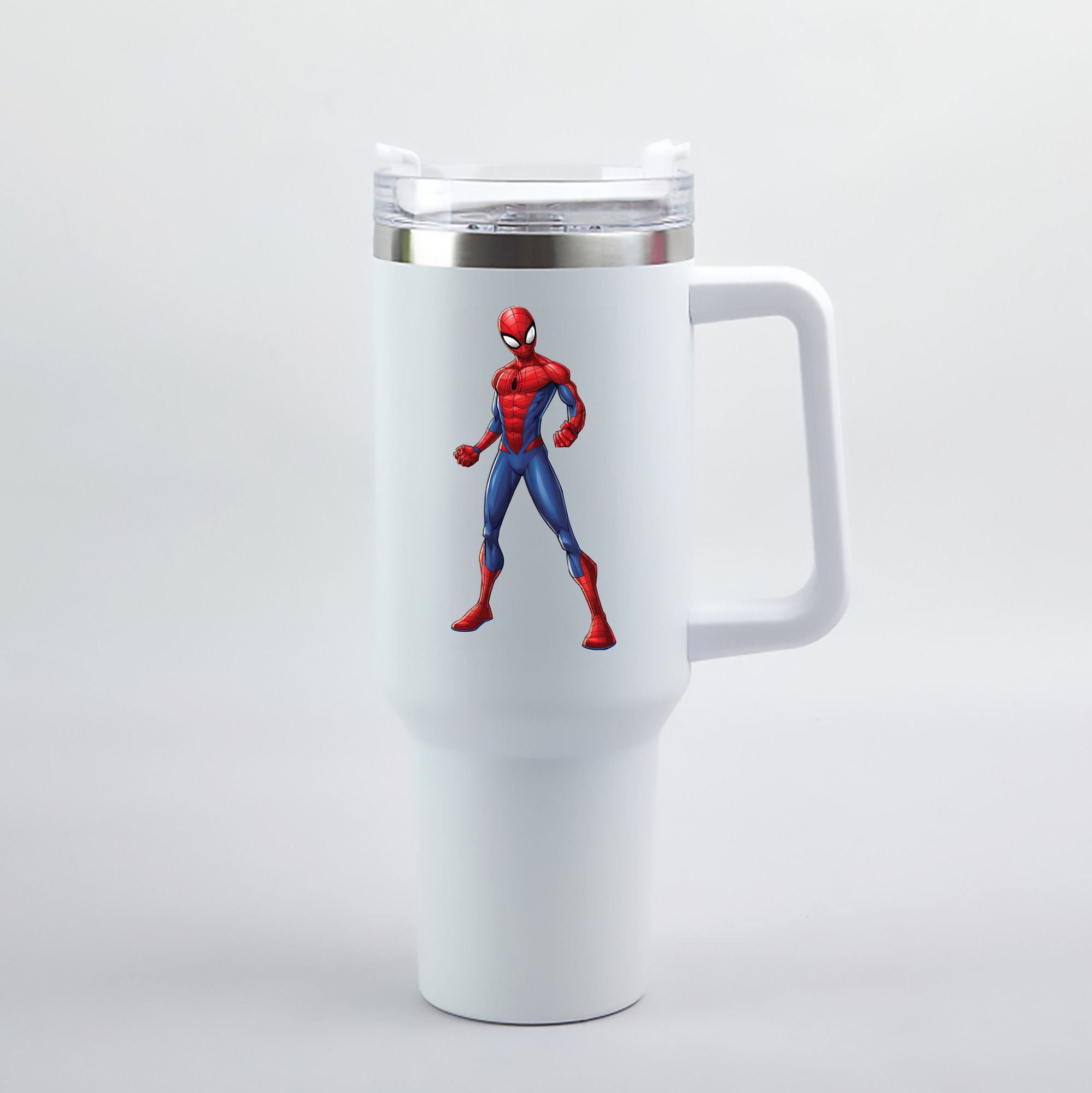 （画像用） Spider Man スパイダーマン 1200mL車用タンブラー（カラープリント）