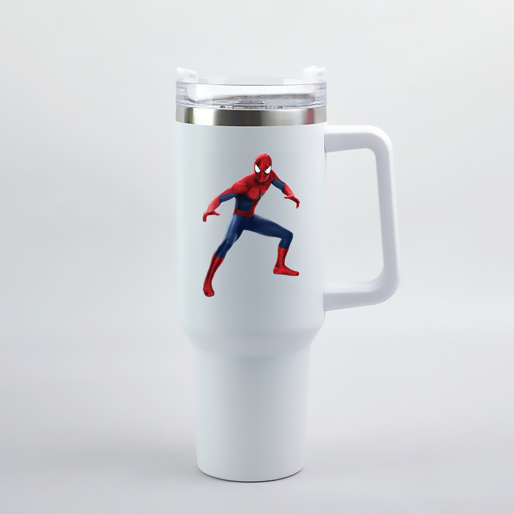 （画像用） Spider Man スパイダーマン 1200mL車用タンブラー（カラープリント）