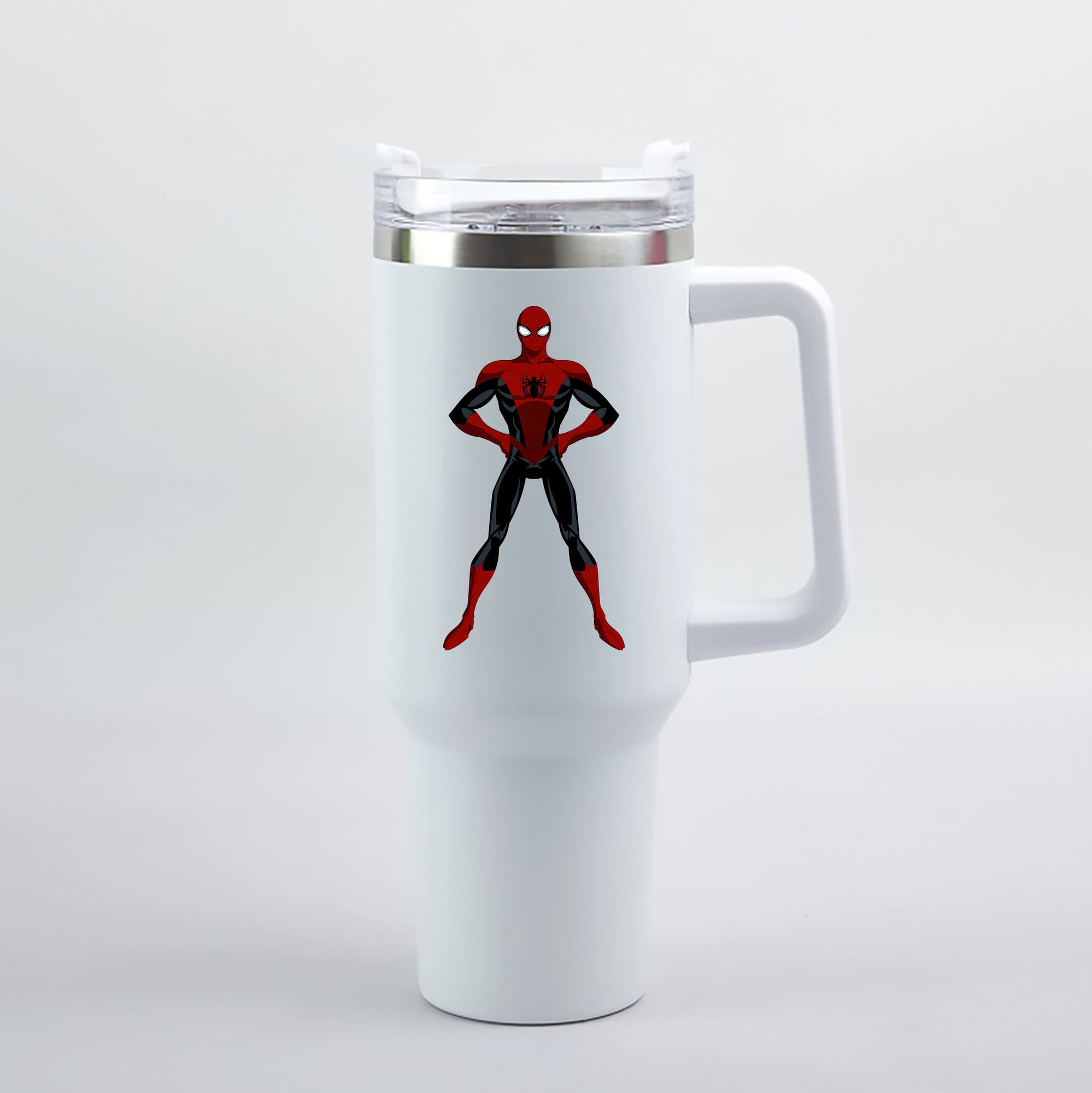 （画像用） Spider Man スパイダーマン 1200mL車用タンブラー（カラープリント）