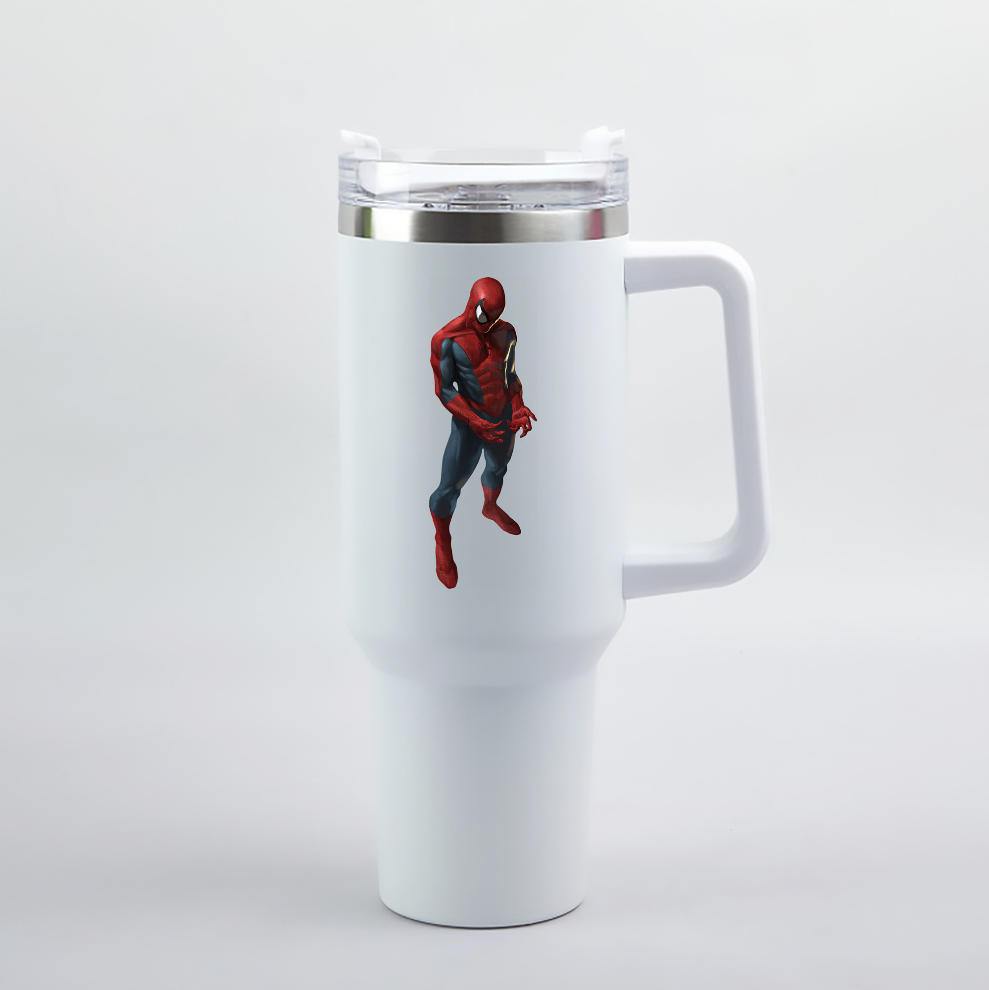 （画像用） Spider Man スパイダーマン 1200mL車用タンブラー（カラープリント）