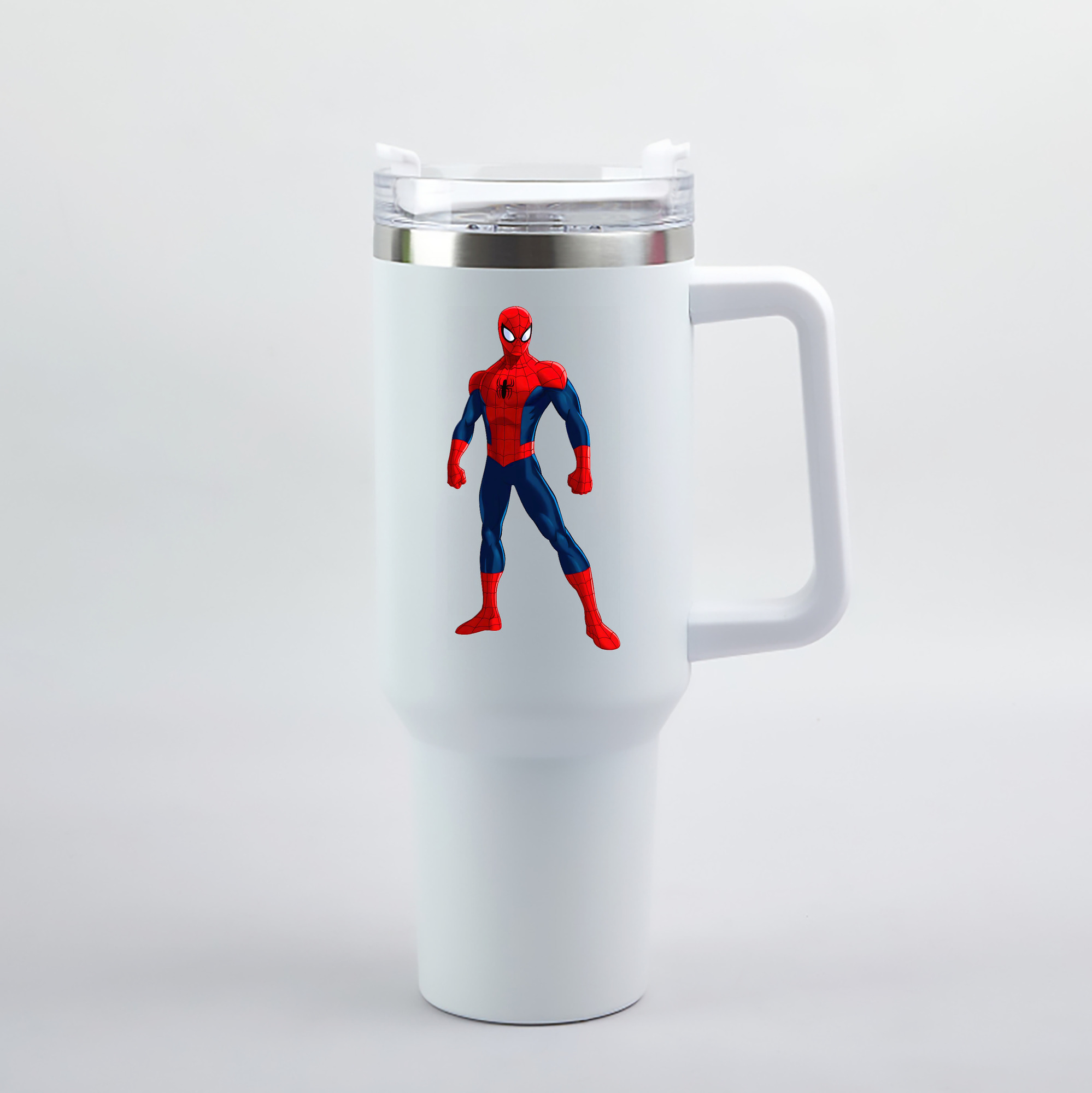 （画像用） Spider Man スパイダーマン 1200mL車用タンブラー（カラープリント）