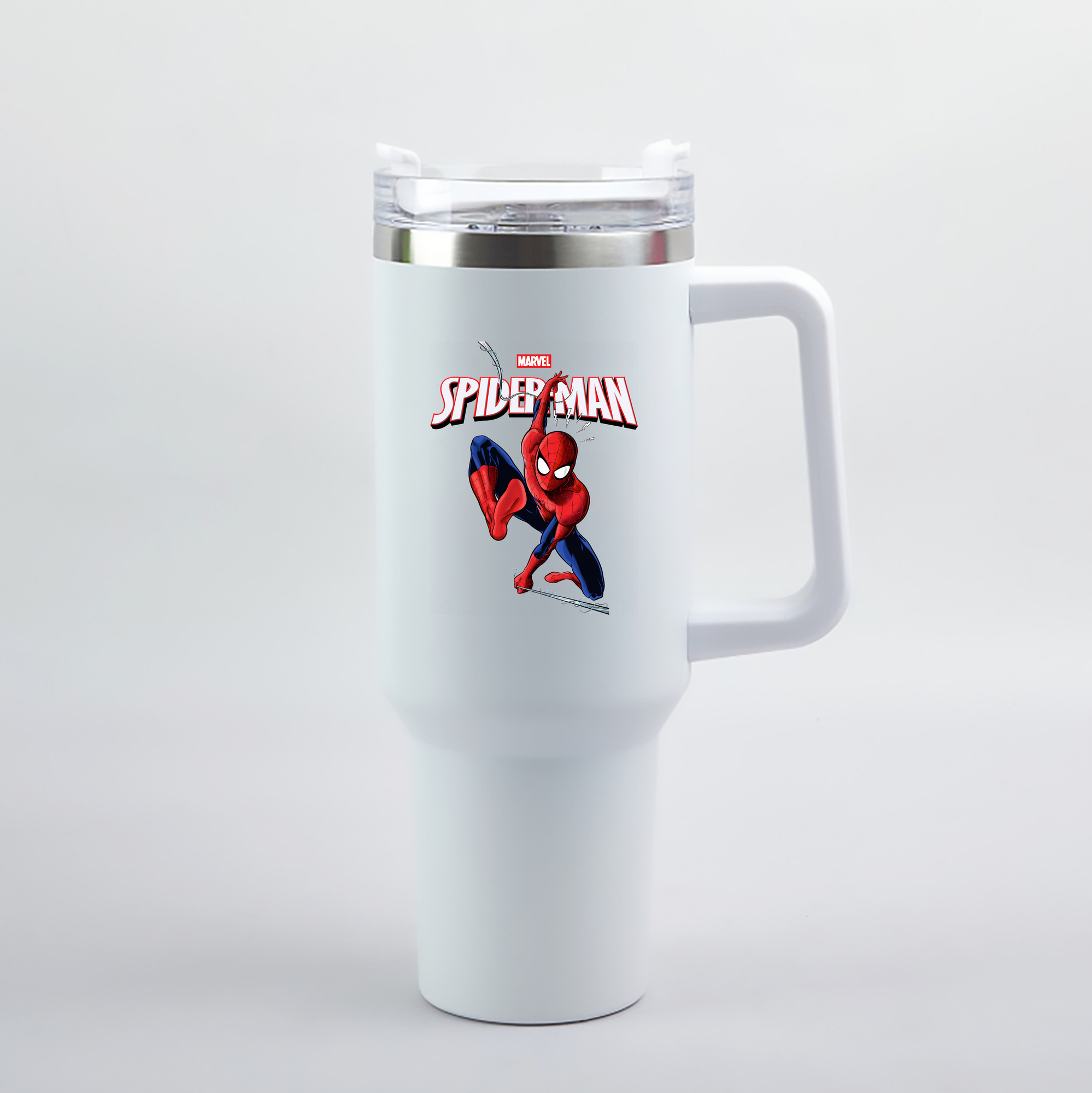 （画像用） Spider Man スパイダーマン 1200mL車用タンブラー（カラープリント）