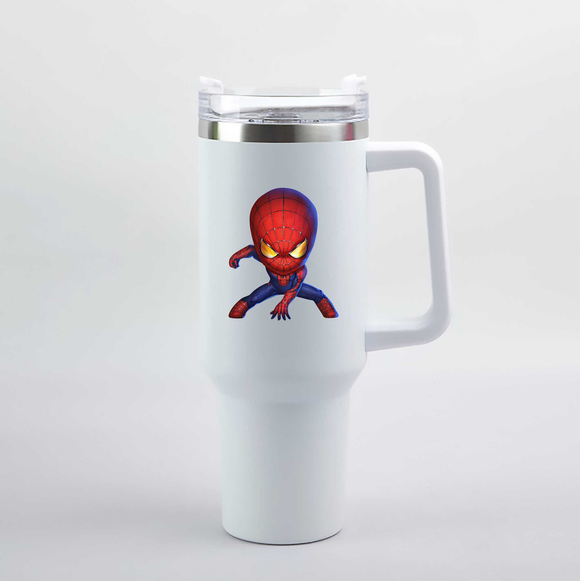 （画像用） Spider Man スパイダーマン 1200mL車用タンブラー（カラープリント）