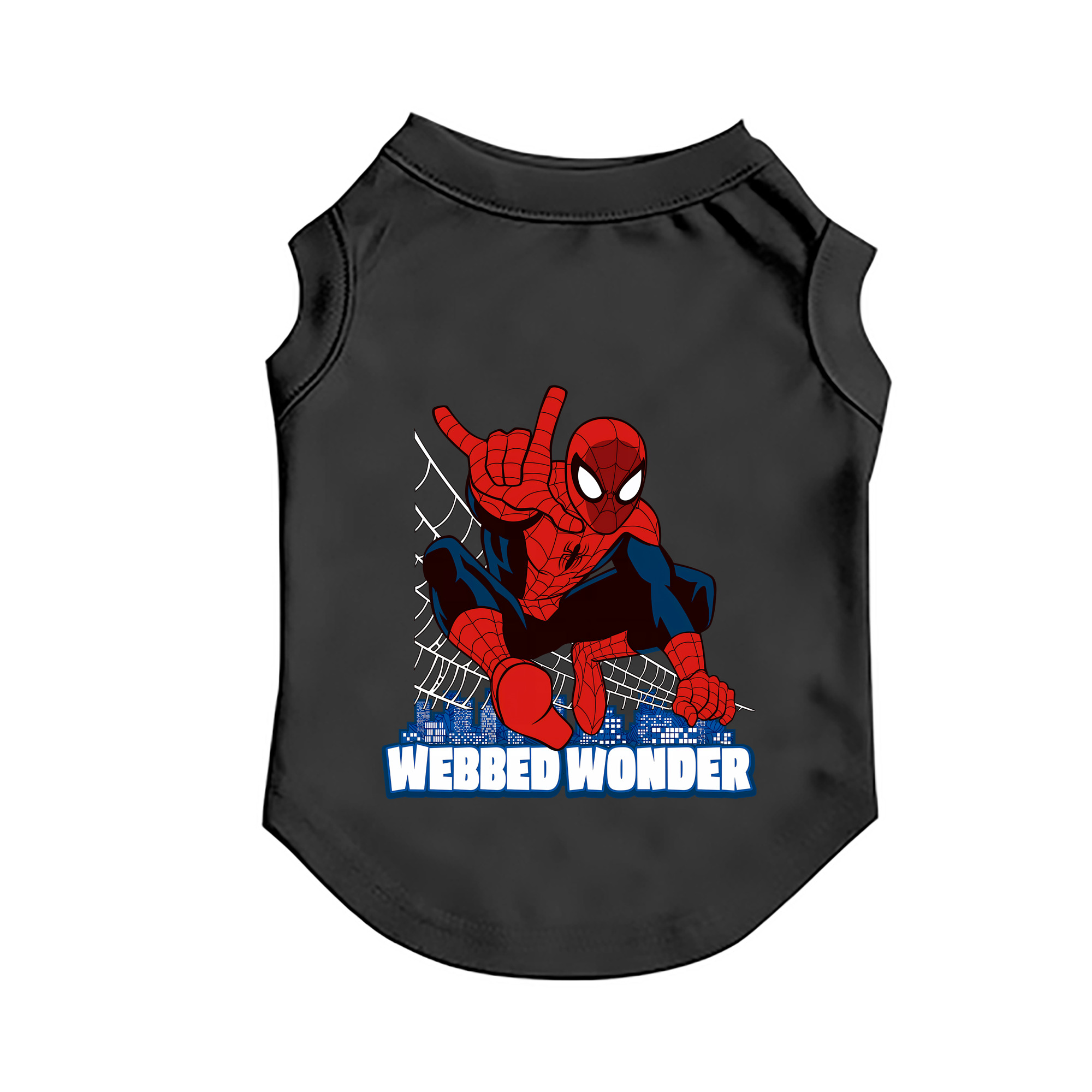 （画像用） Spider Man スパイダーマン ペット用ベスト
