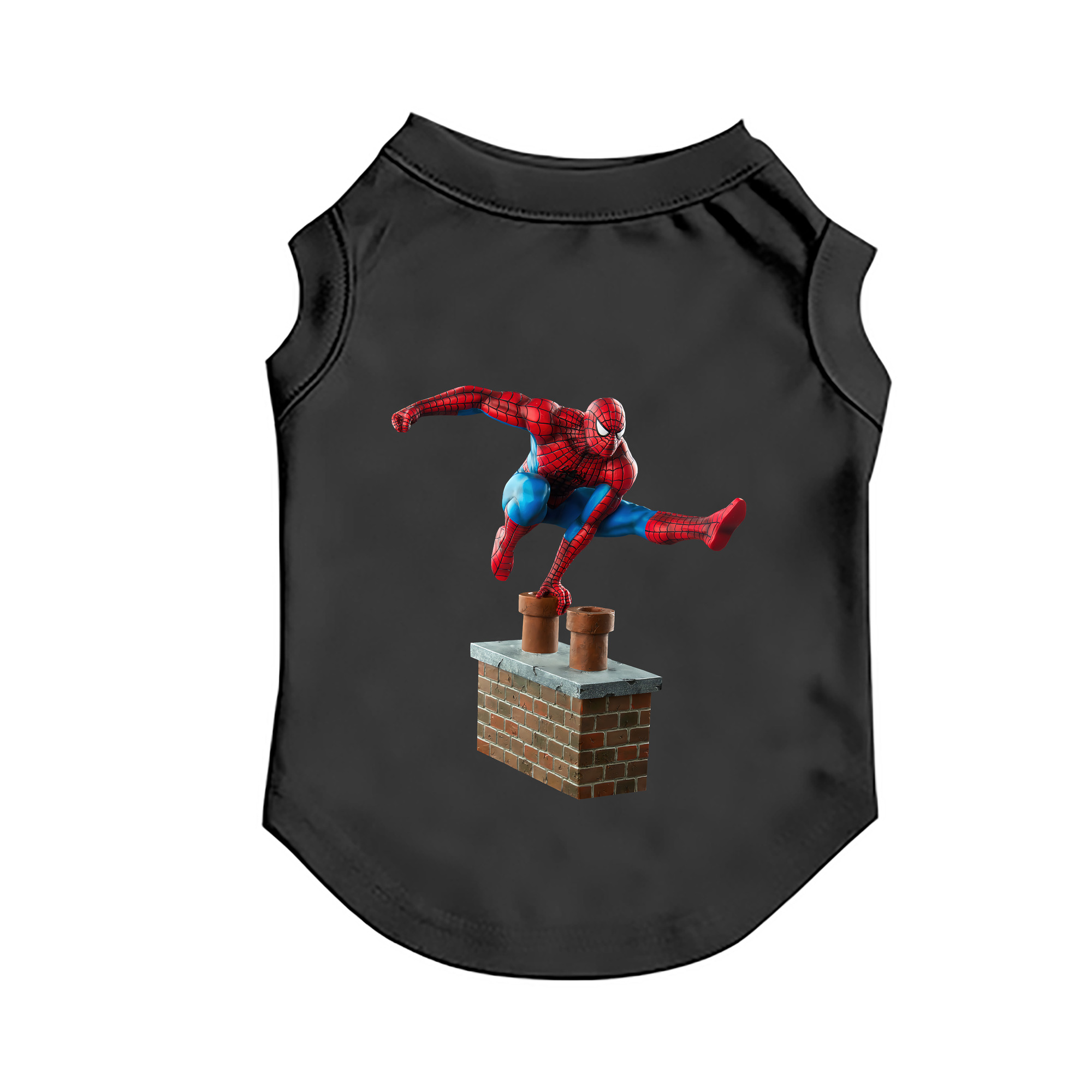 （画像用） Spider Man スパイダーマン ペット用ベスト