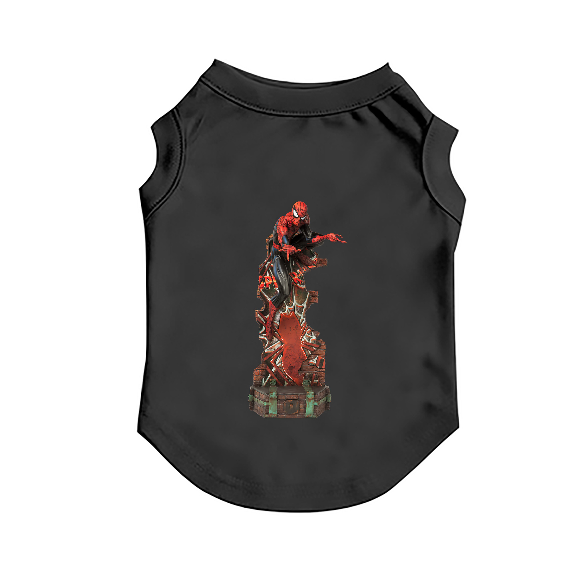 （画像用） Spider Man スパイダーマン ペット用ベスト