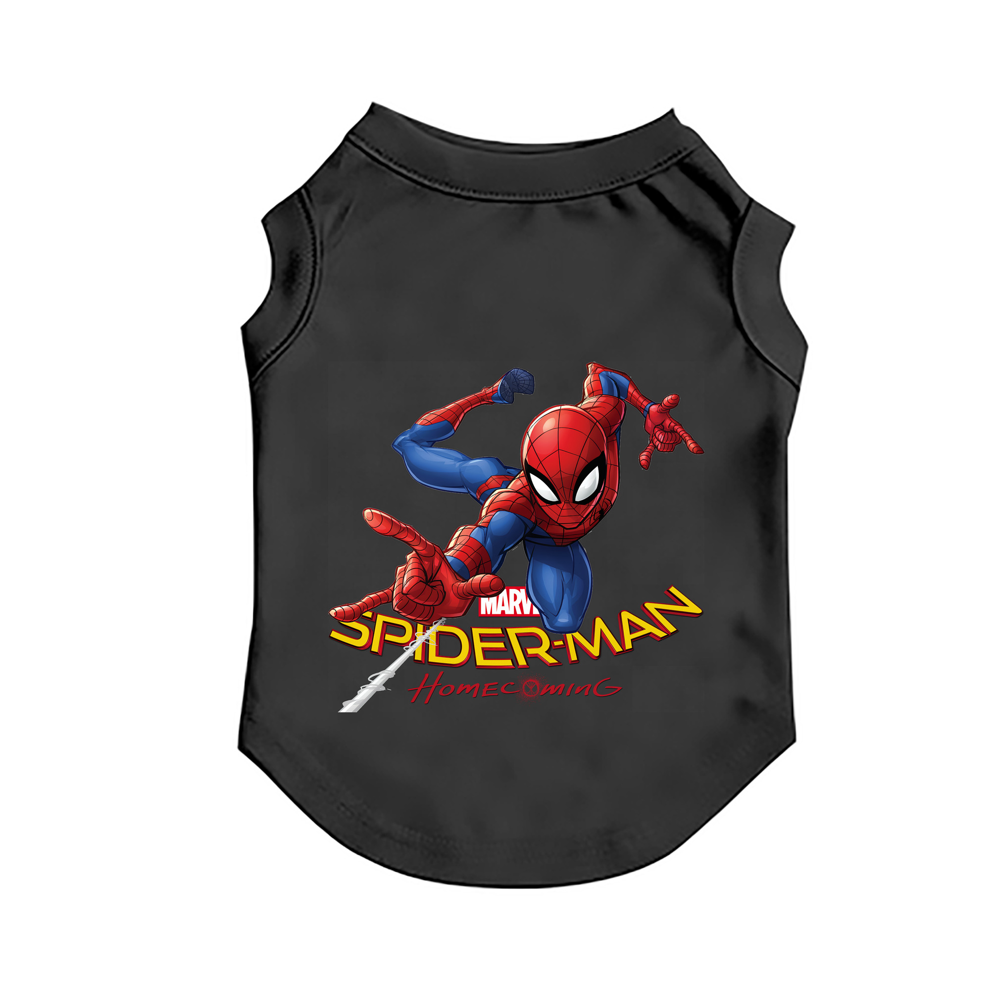 （画像用） Spider Man スパイダーマン ペット用ベスト